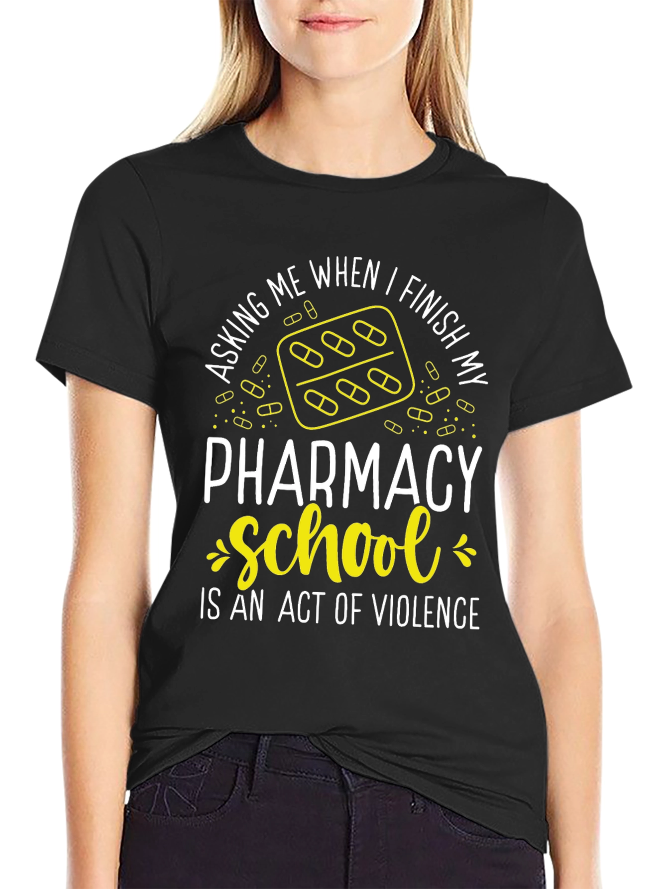 Pharmacy School Violence T-Shirt