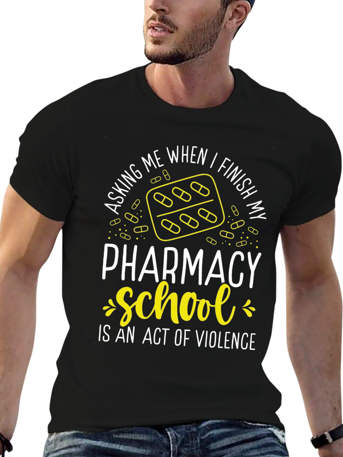 Pharmacy School Violence T-Shirt