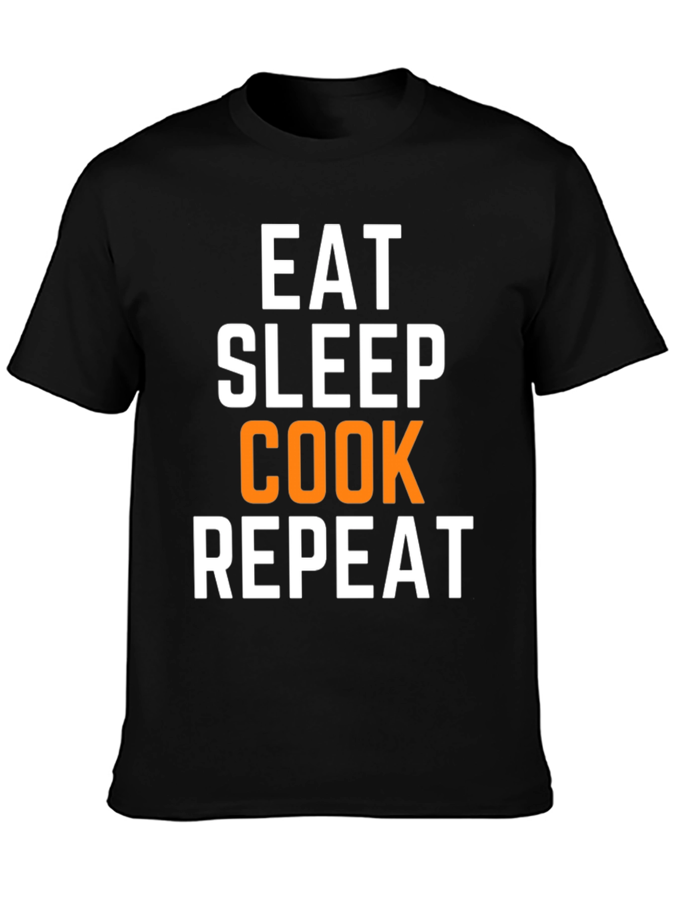 Eat Sleep Cook Repeat Graphic Tee