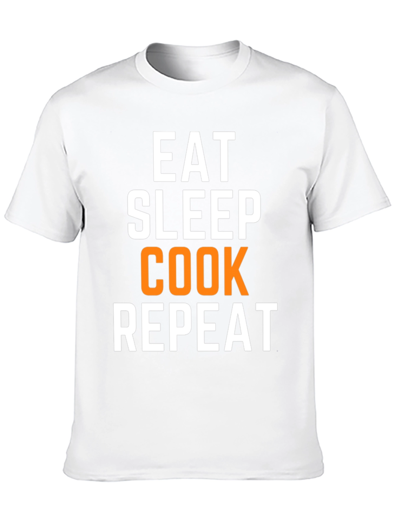 Eat Sleep Cook Repeat Graphic Tee