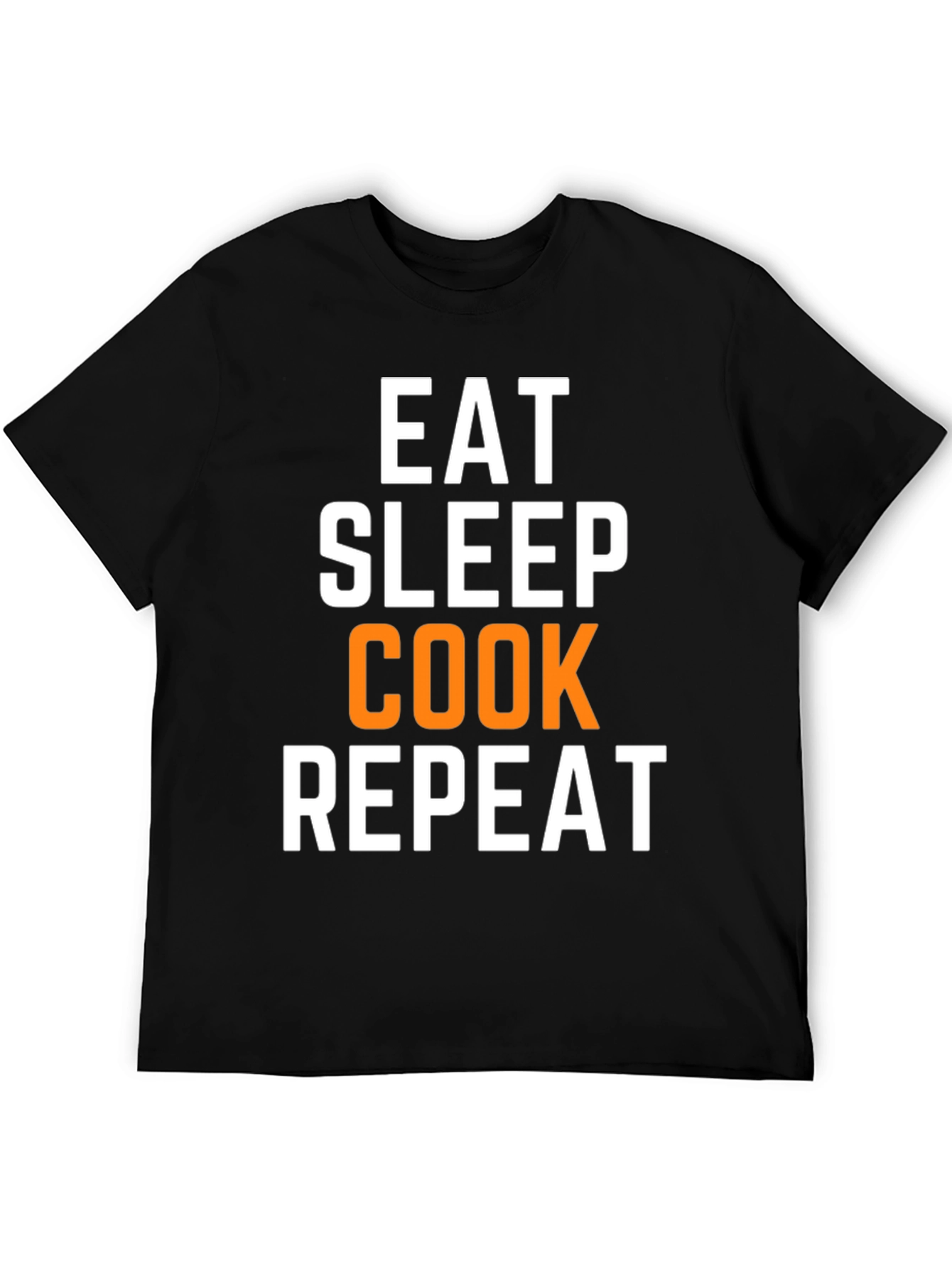 Eat Sleep Cook Repeat Graphic Tee