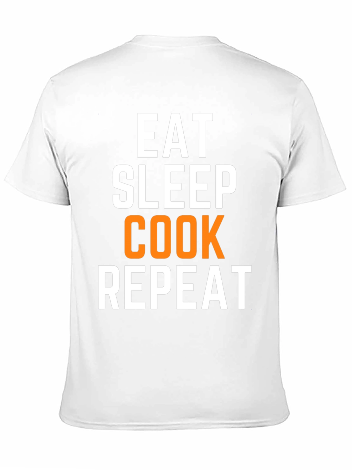 Eat Sleep Cook Repeat Graphic Tee