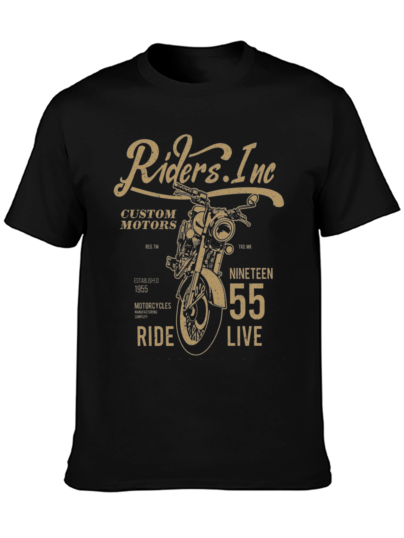 Riders. Inc Motorcycle Graphic Tee