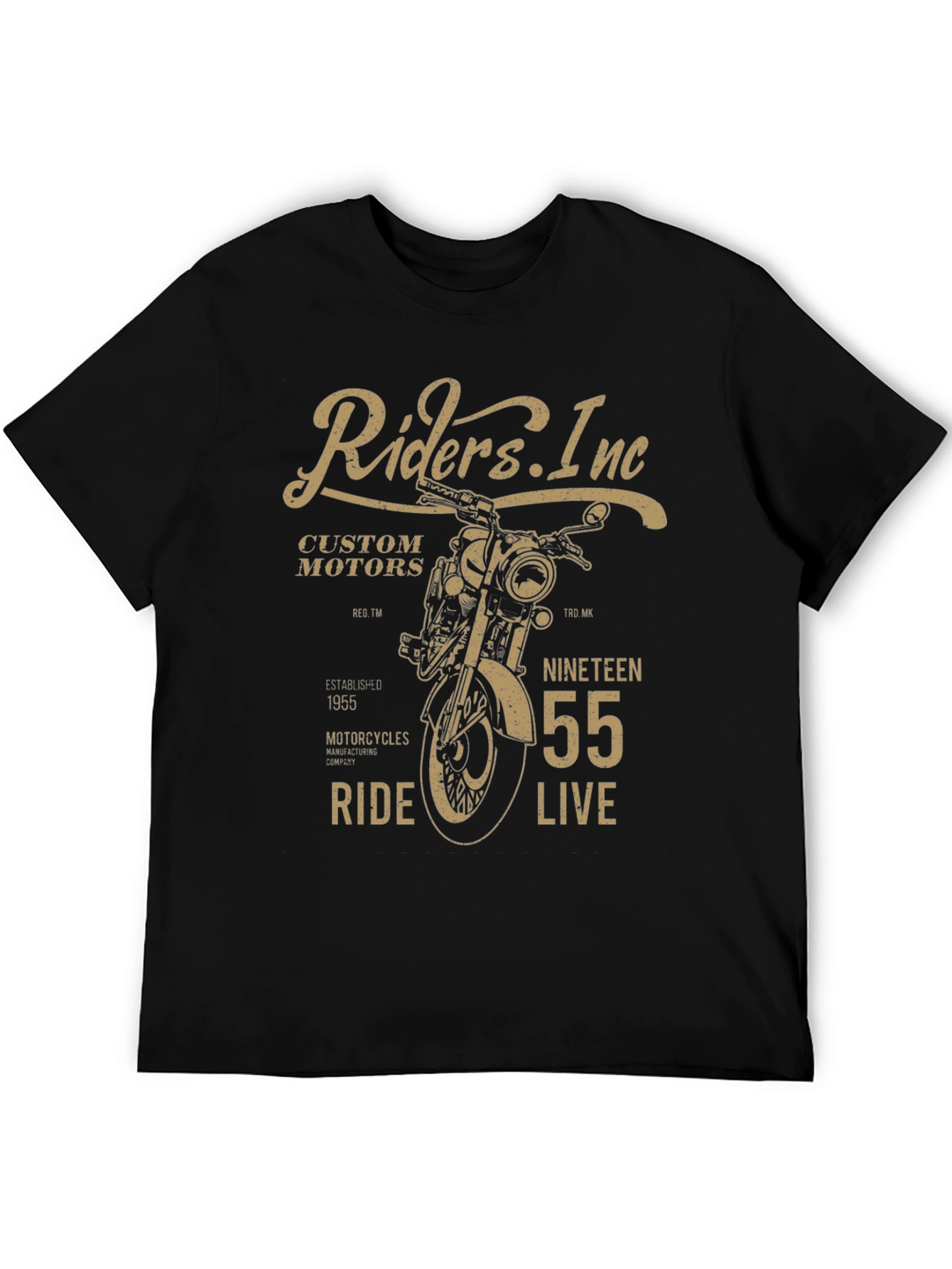 Riders. Inc Motorcycle Graphic Tee
