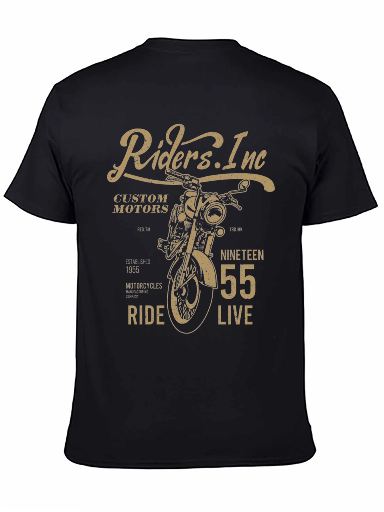 Riders. Inc Motorcycle Graphic Tee