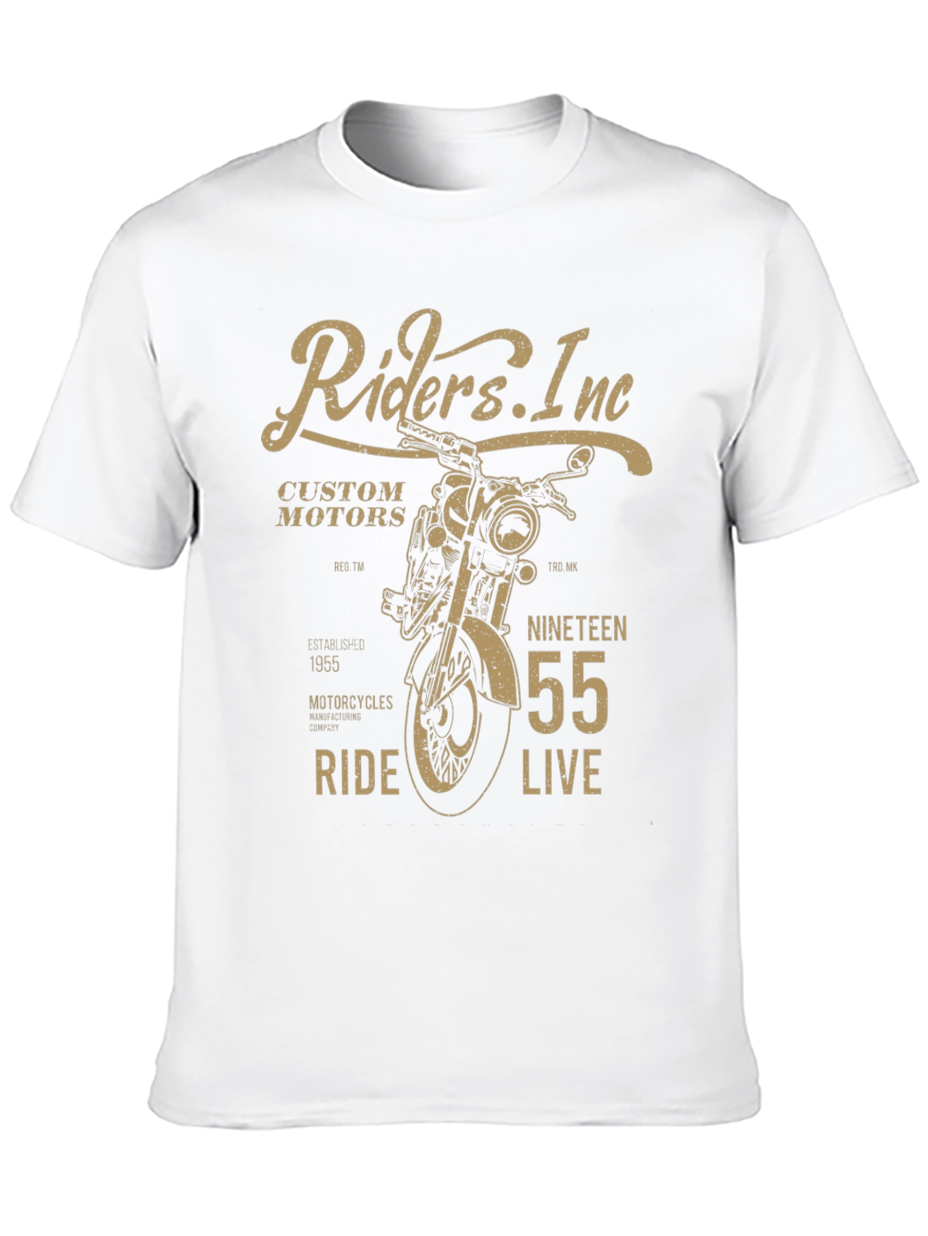Riders. Inc Motorcycle Graphic Tee