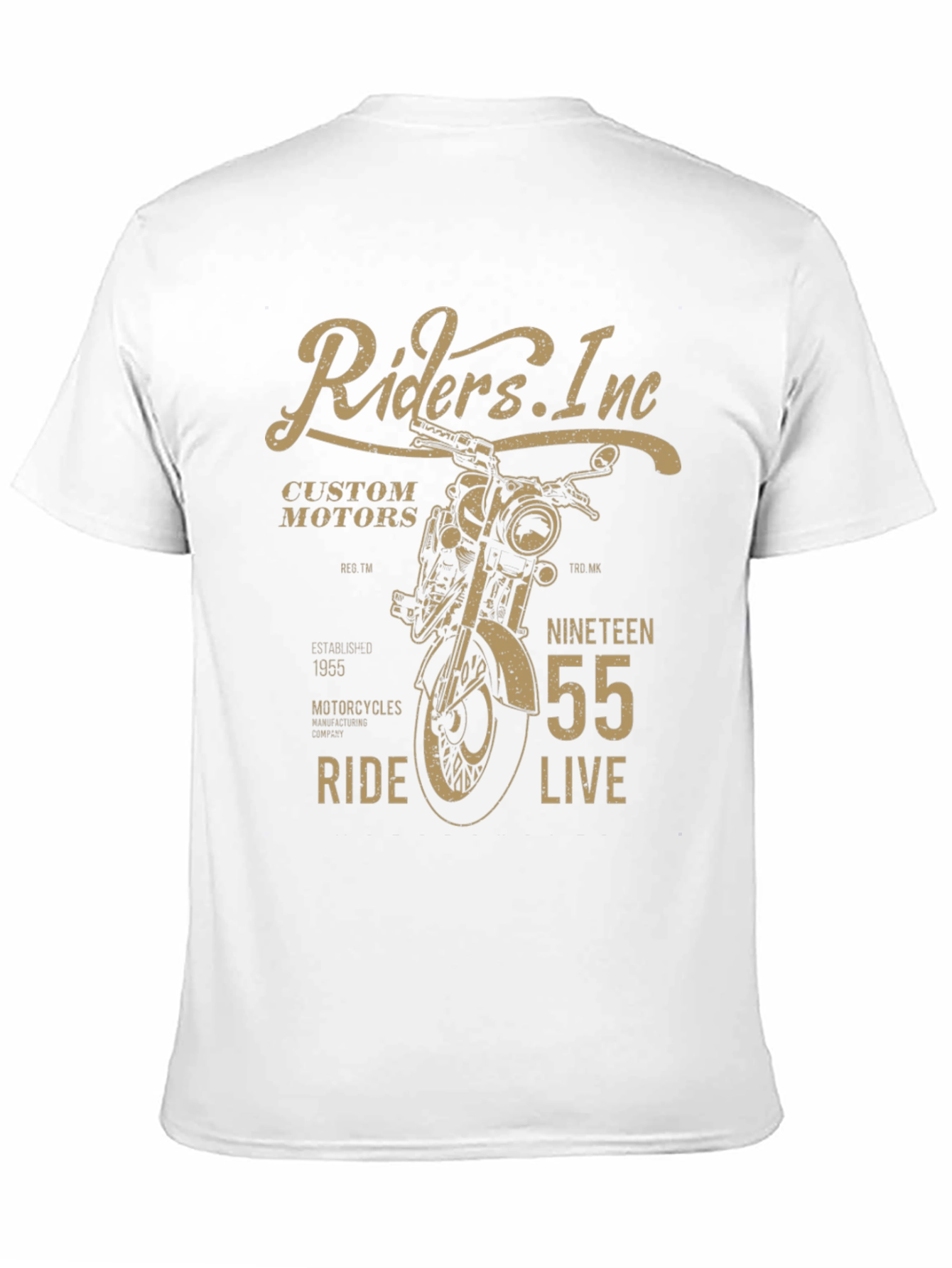 Riders. Inc Motorcycle Graphic Tee