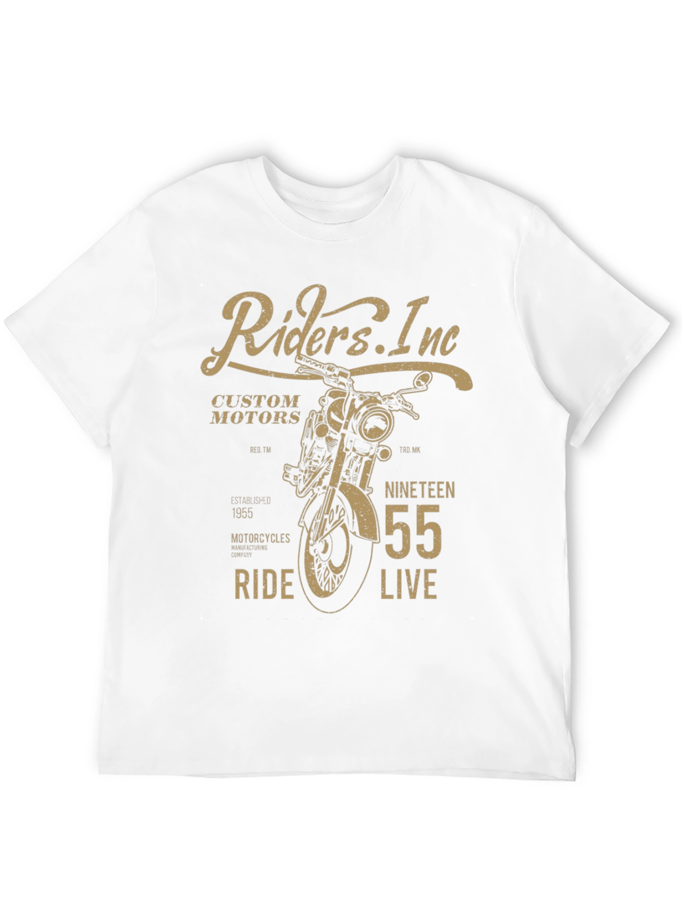 Riders. Inc Motorcycle Graphic Tee