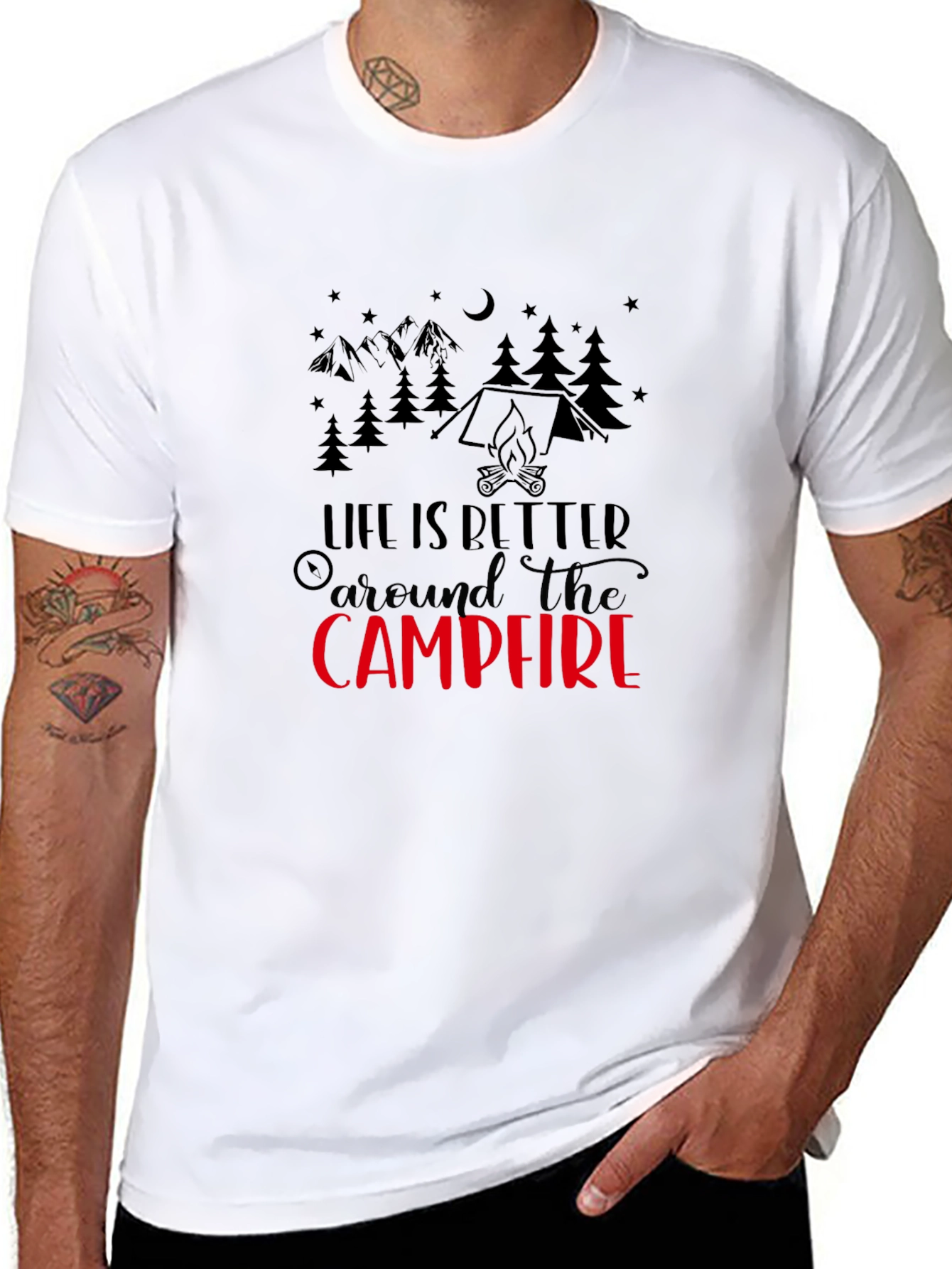 Life is Better Around The Campfire Tee