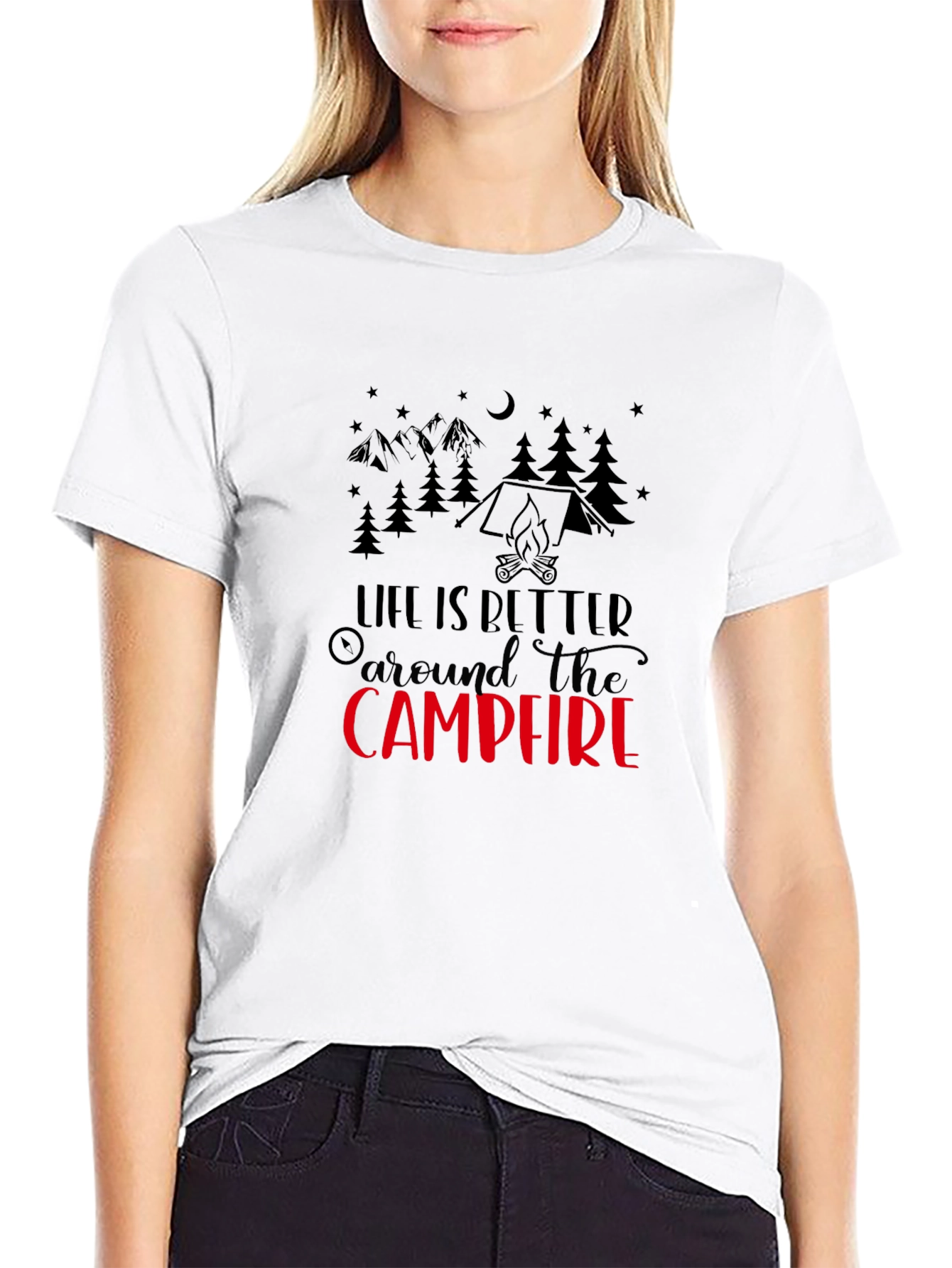 Life is Better Around The Campfire Tee