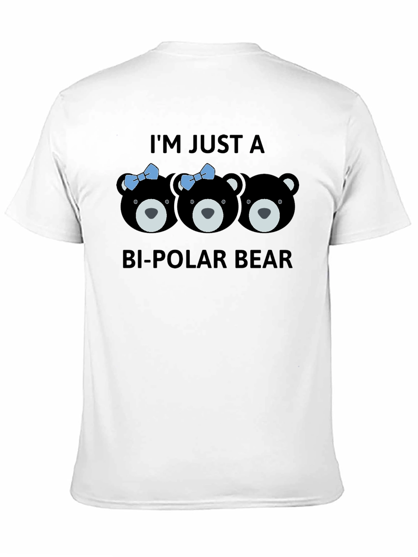 Bipolar Bear Graphic Tee - Unique Humor T-Shirt