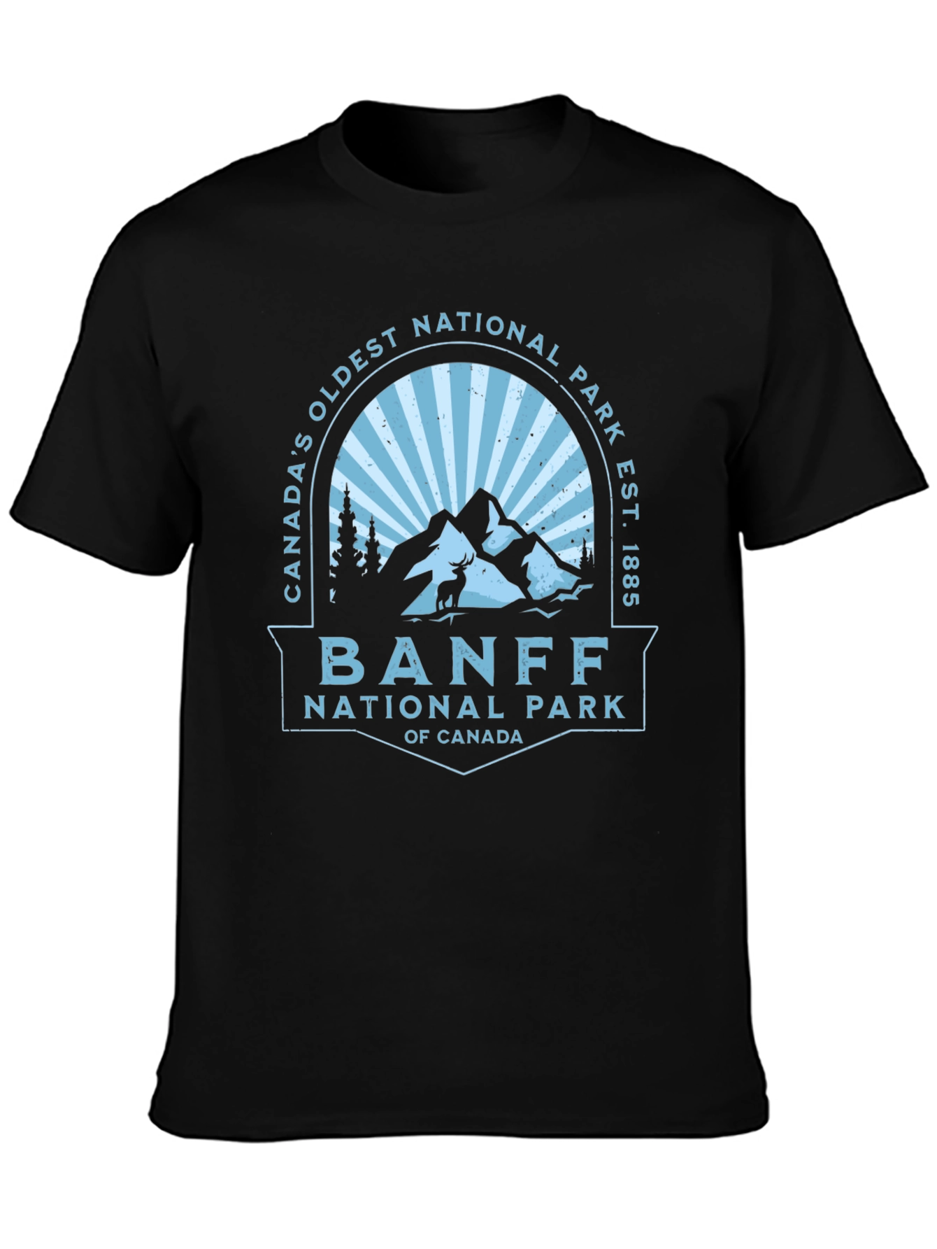 Banff National Park T-Shirt - Canadas Oldest Park