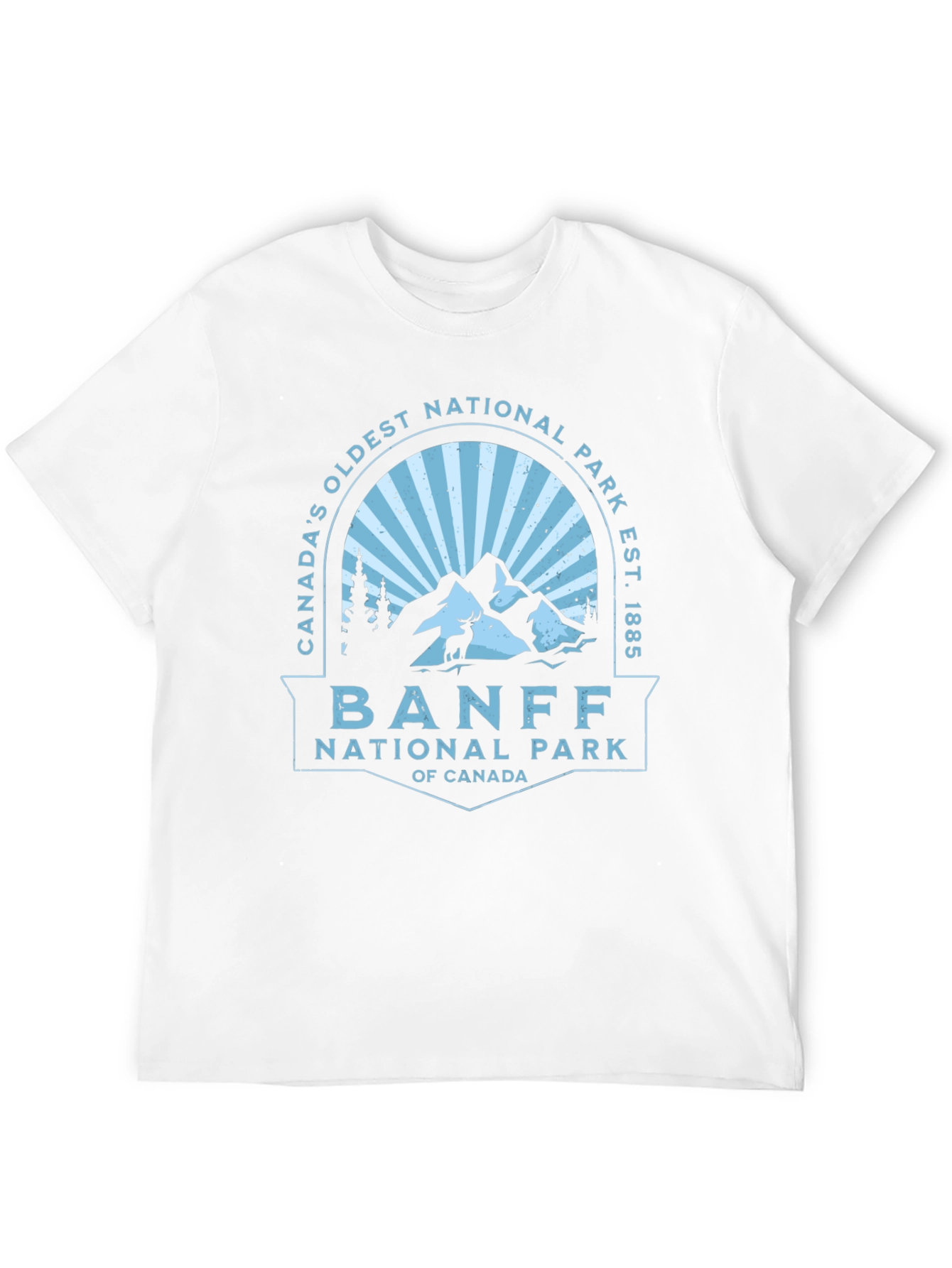 Banff National Park T-Shirt - Canadas Oldest Park