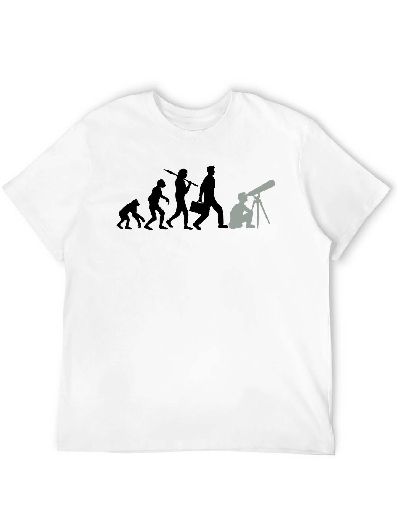 Evolution of Astronomy T-Shirt - Black