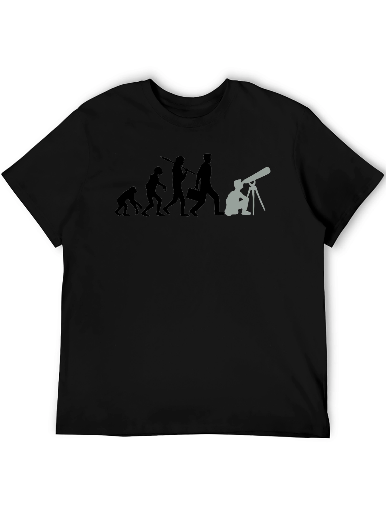 Evolution of Astronomy T-Shirt - Black