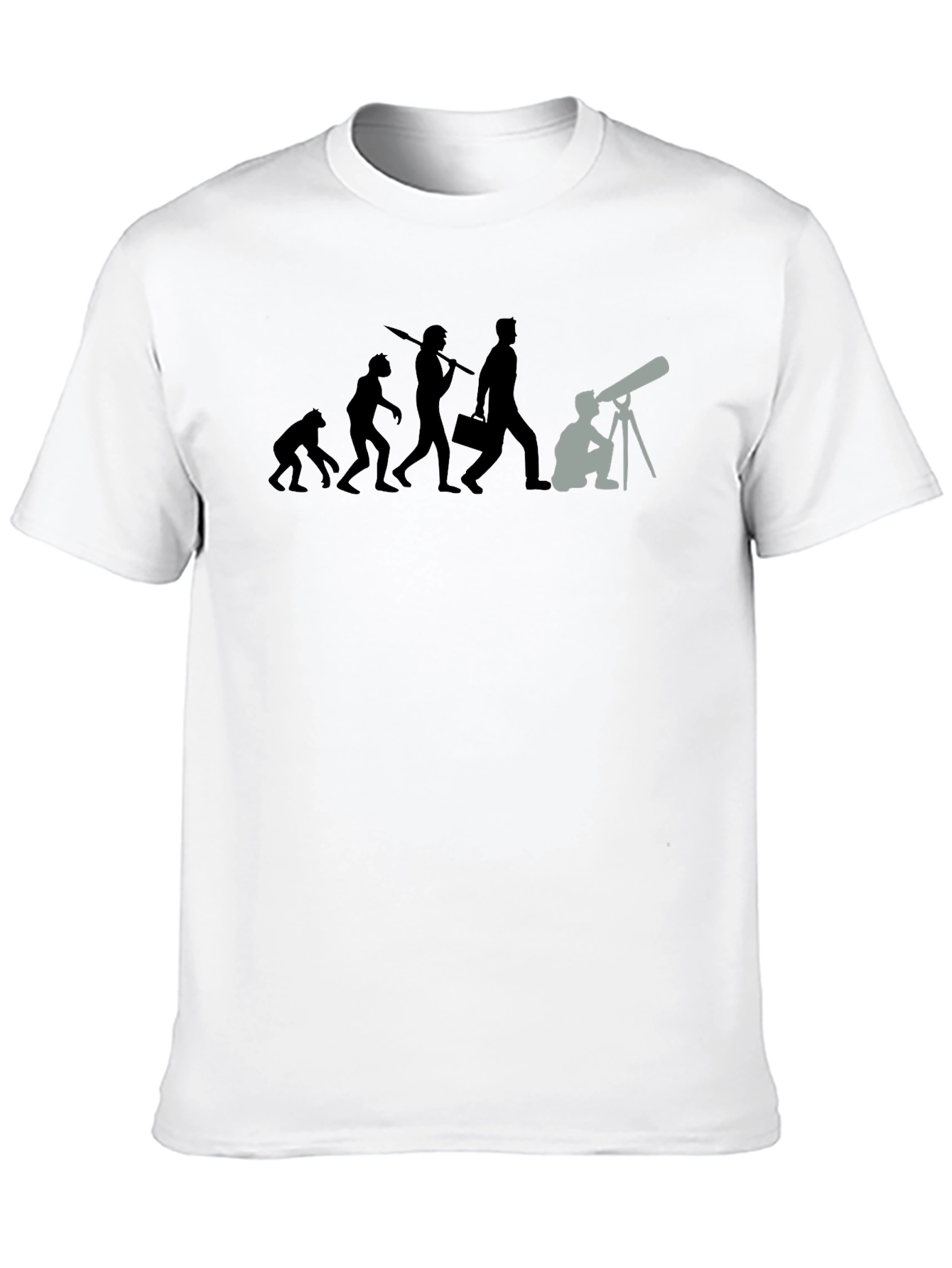 Evolution of Astronomy T-Shirt - Black