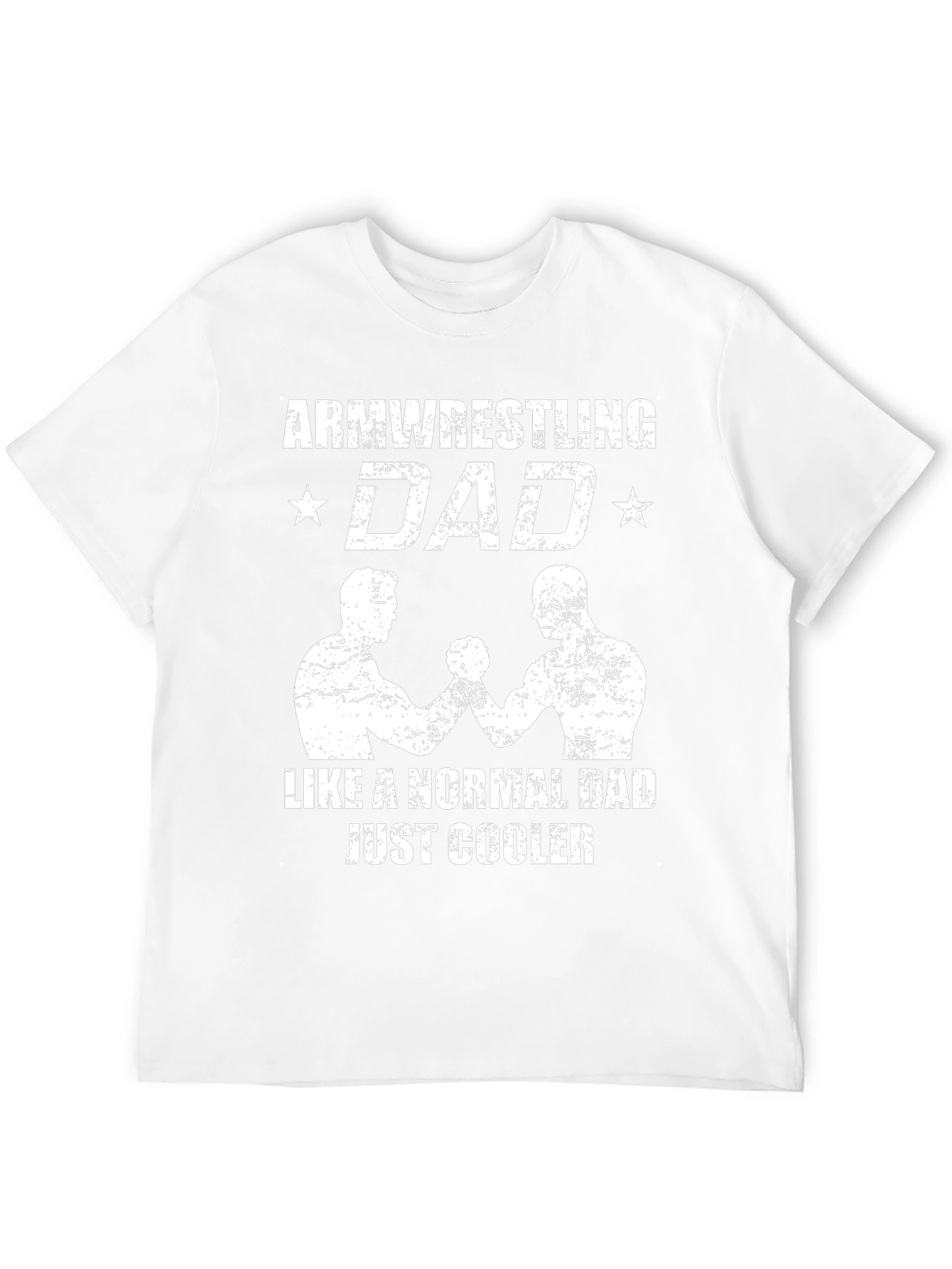 Arm Wrestling Dad T-Shirt - Cool Fathers Day Gift
