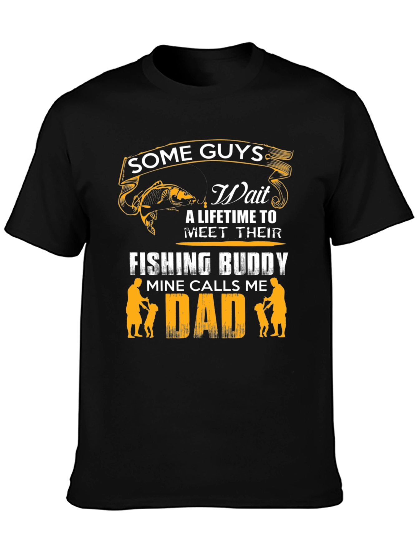 Fishing Buddy Dad T-Shirt