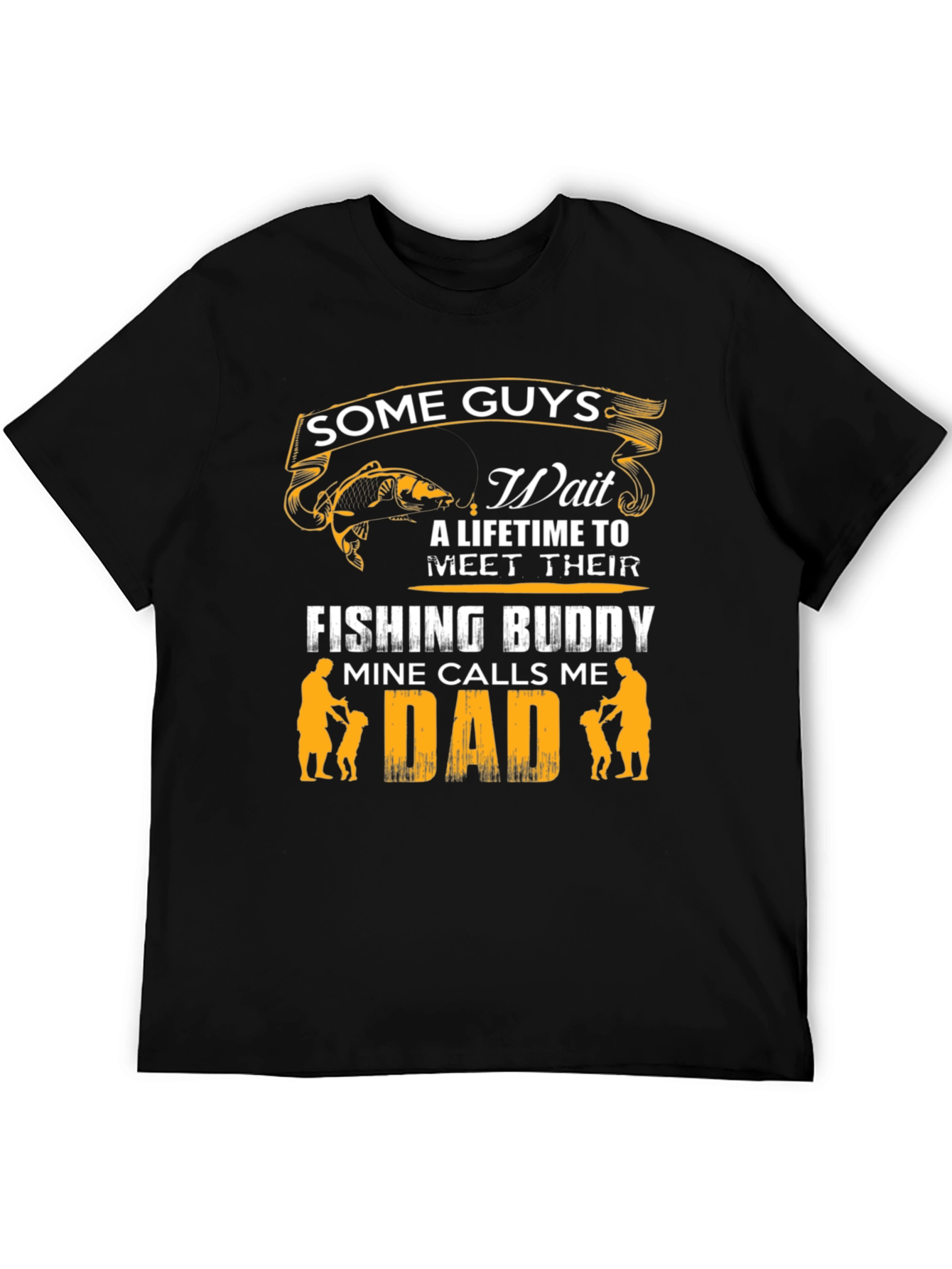 Fishing Buddy Dad T-Shirt