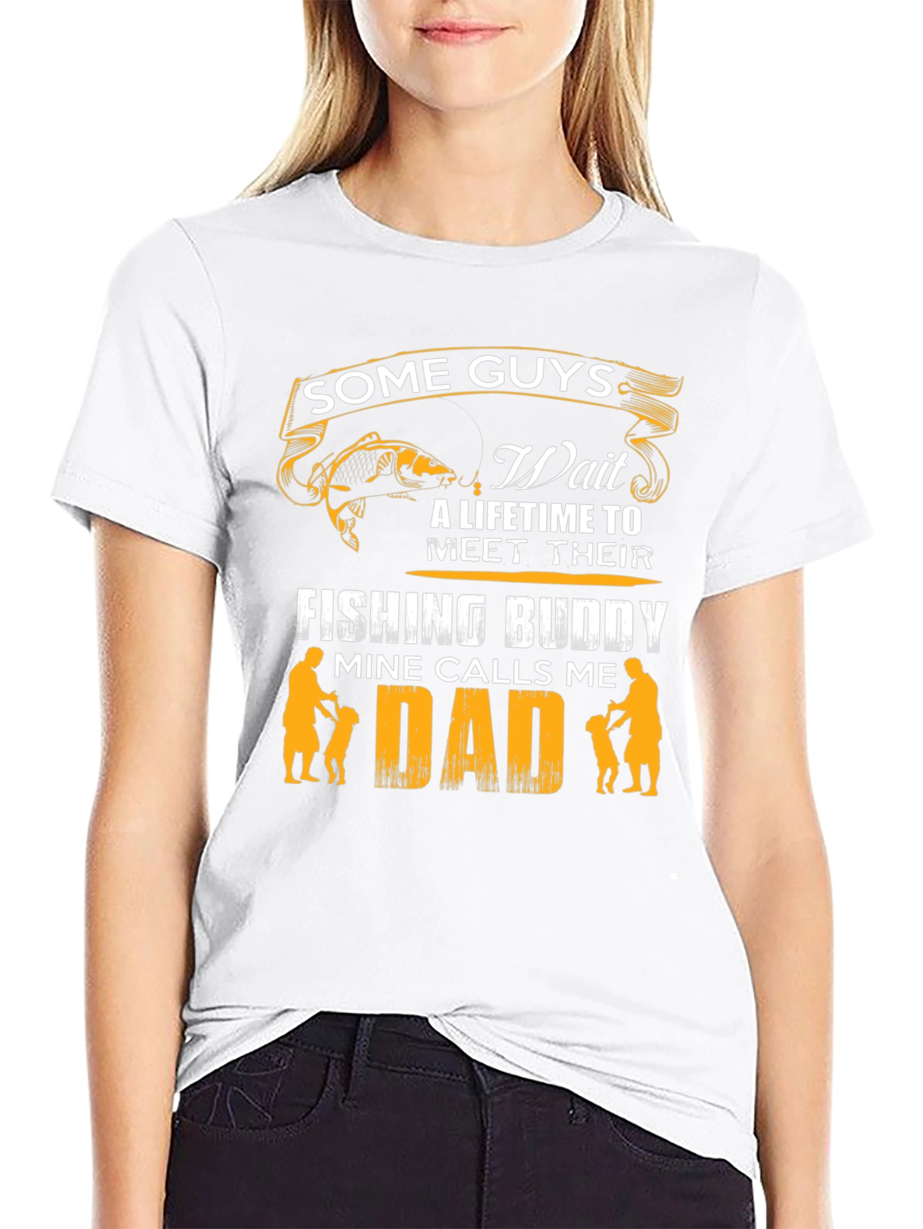 Fishing Buddy Dad T-Shirt
