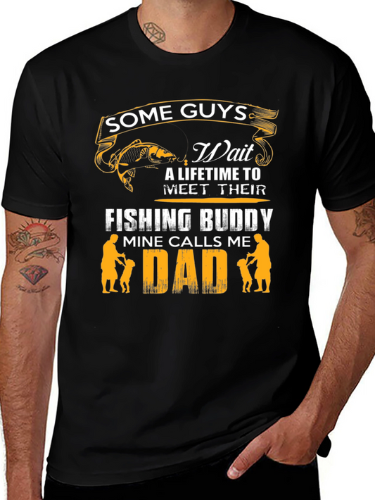 Fishing Buddy Dad T-Shirt