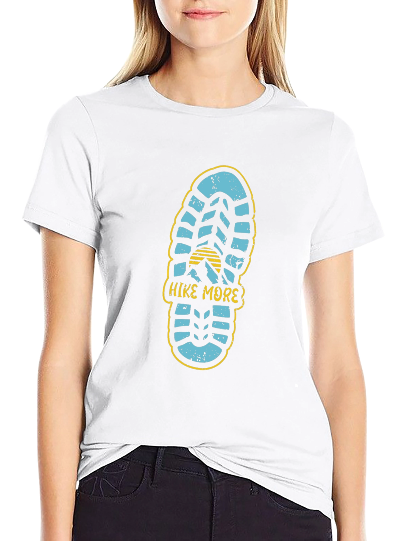 Hike More Graphic Tee - Adventure Awaits!