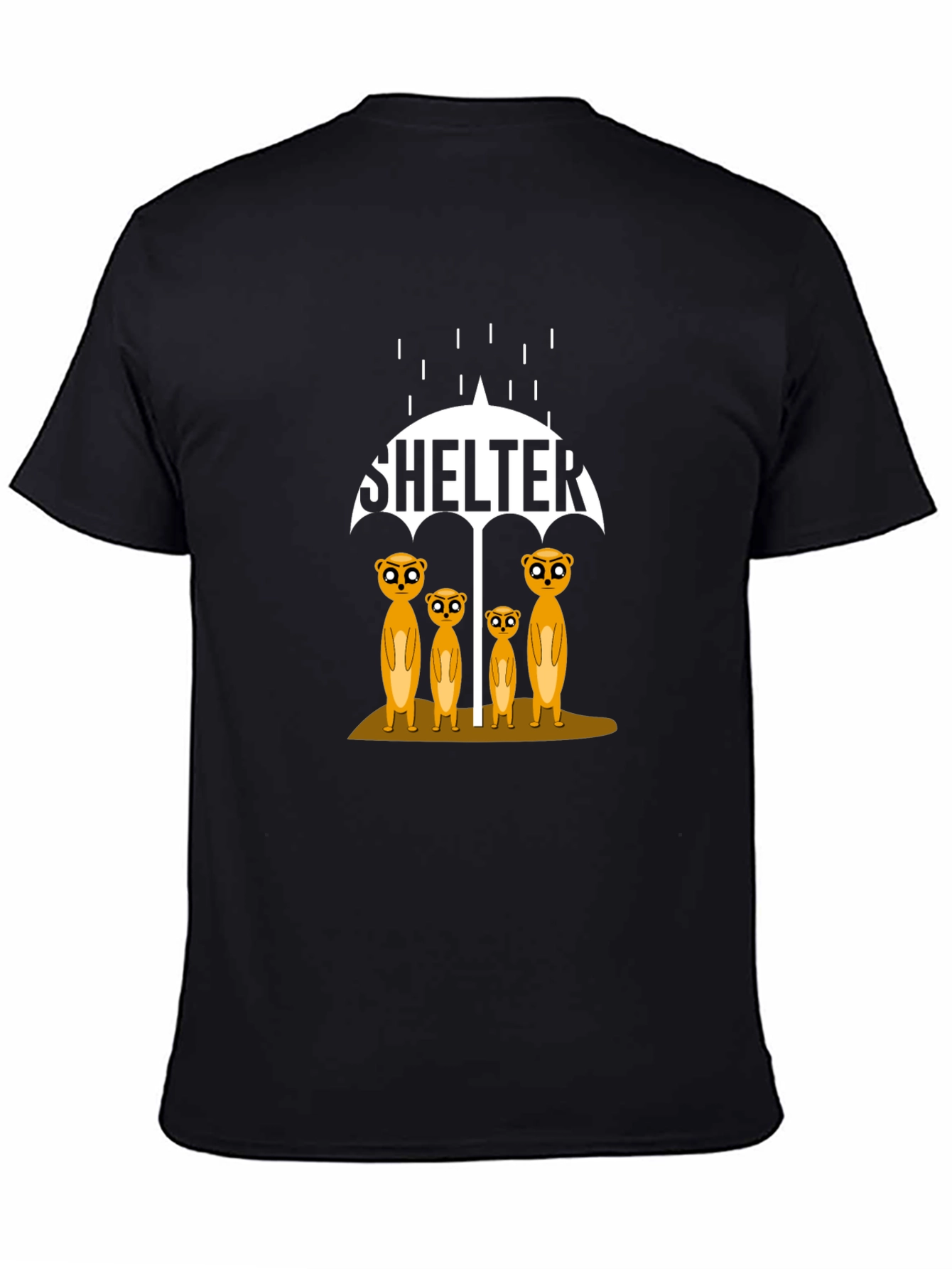 Shelter Meerkats Graphic T-Shirt - Unisex Cotton Tee