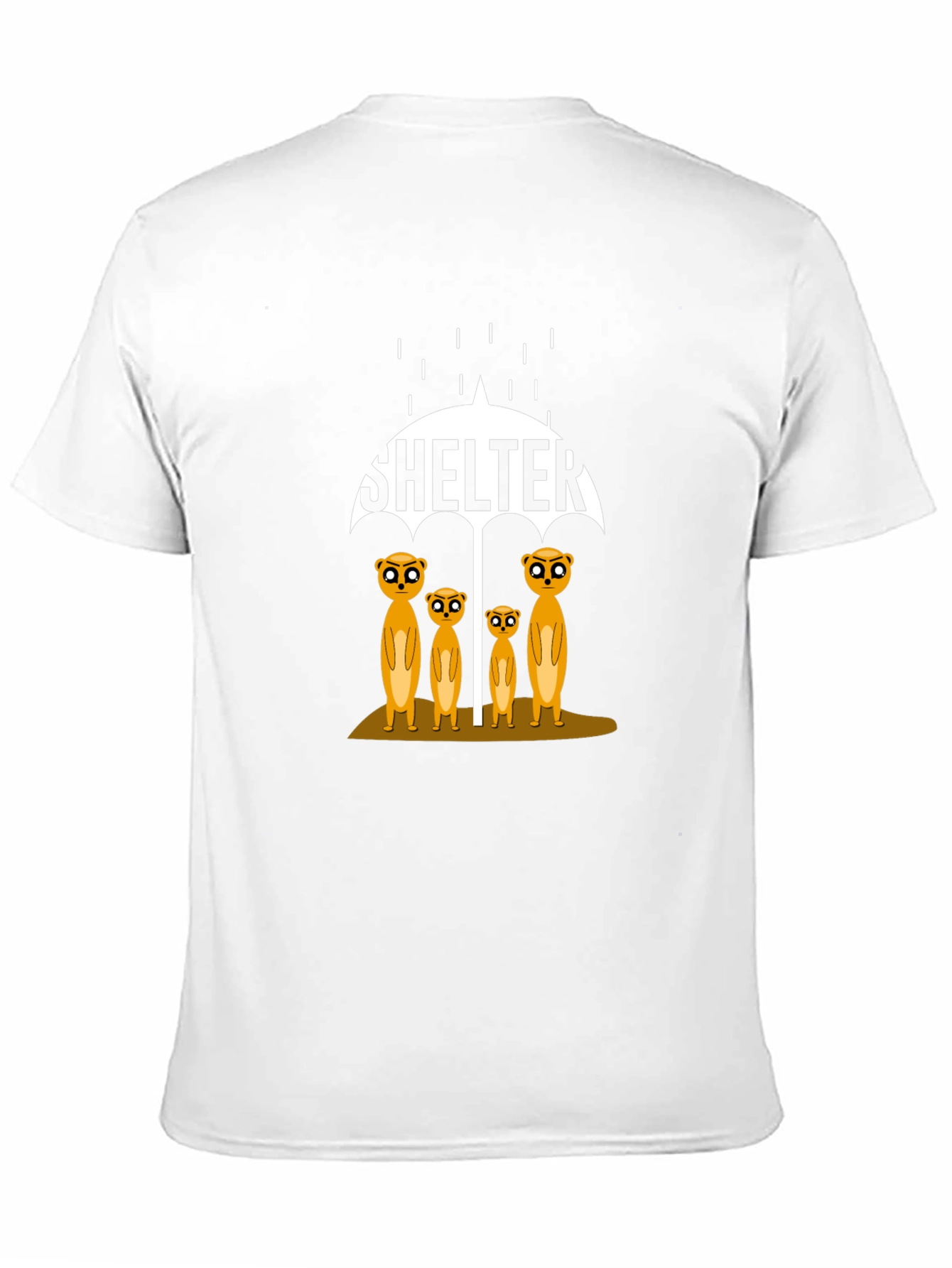 Shelter Meerkats Graphic T-Shirt - Unisex Cotton Tee