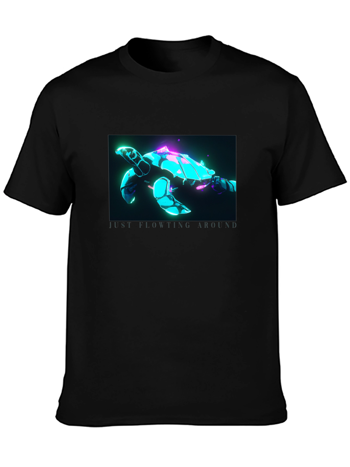 Cyberpunk Turtle Graphic Tee - Unique Design