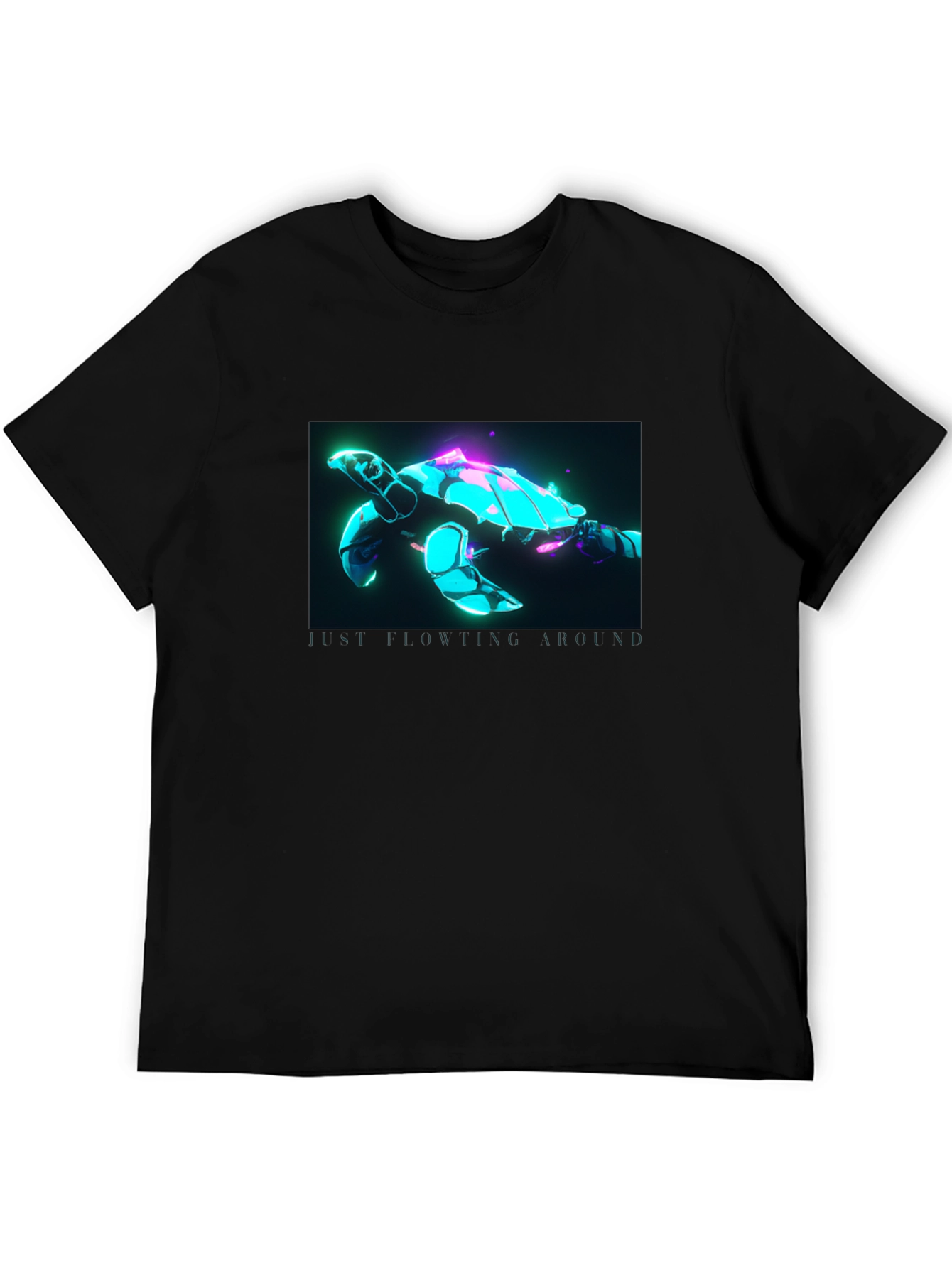 Cyberpunk Turtle Graphic Tee - Unique Design