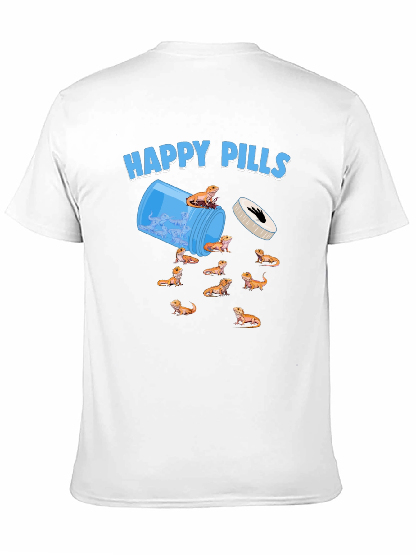 Happy Pills Bearded Dragon T-Shirt
