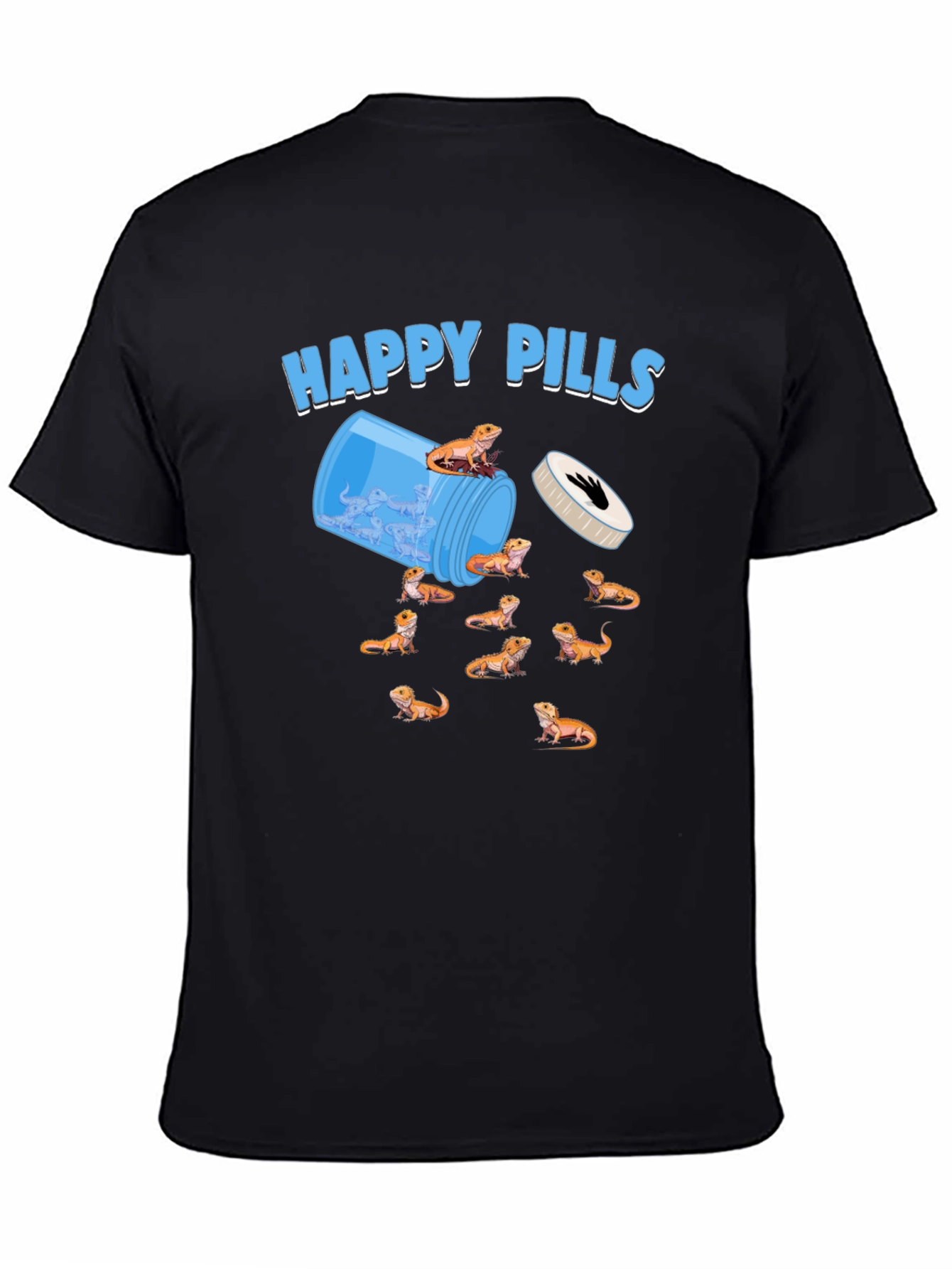 Happy Pills Bearded Dragon T-Shirt