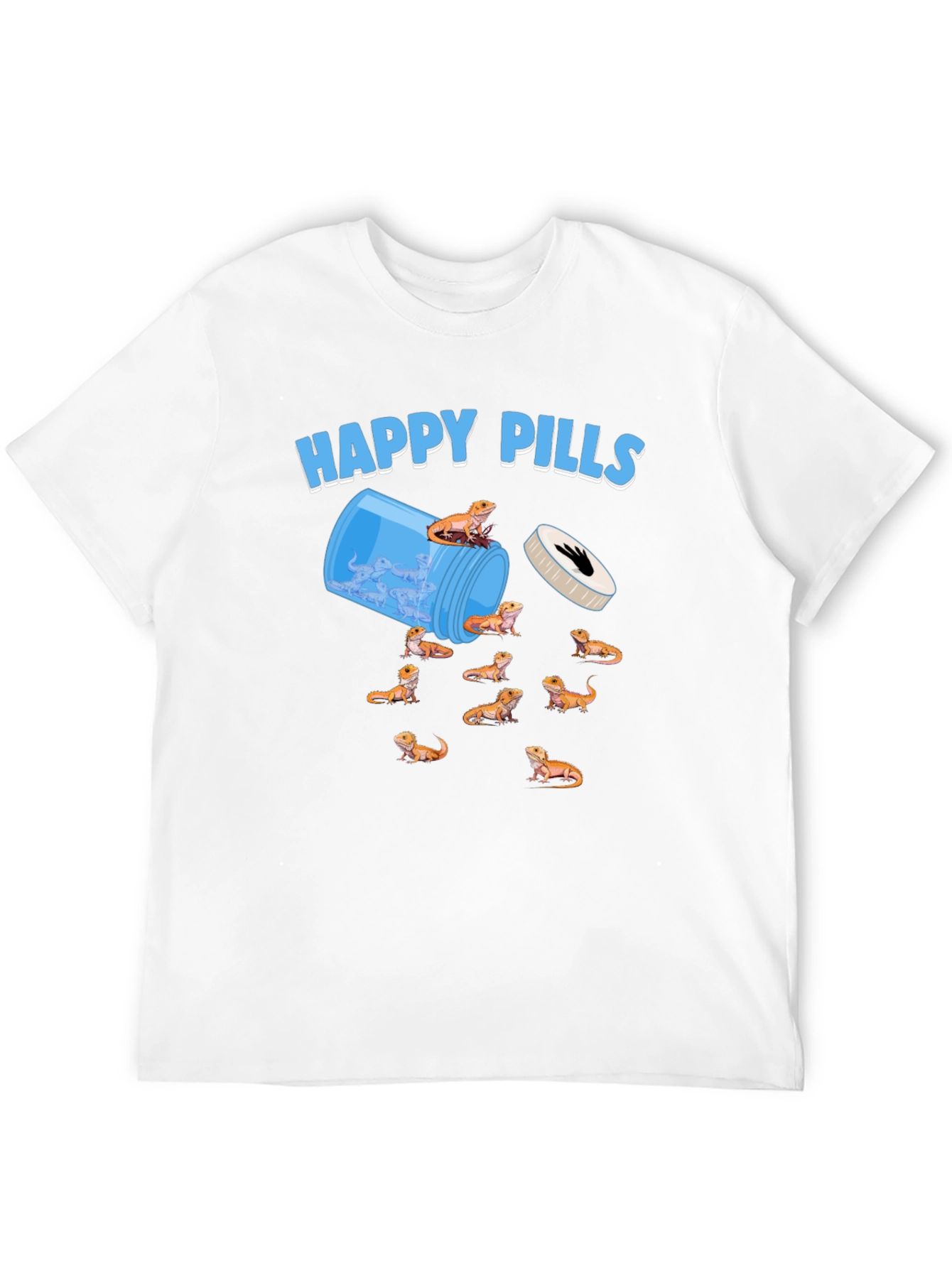 Happy Pills Bearded Dragon T-Shirt
