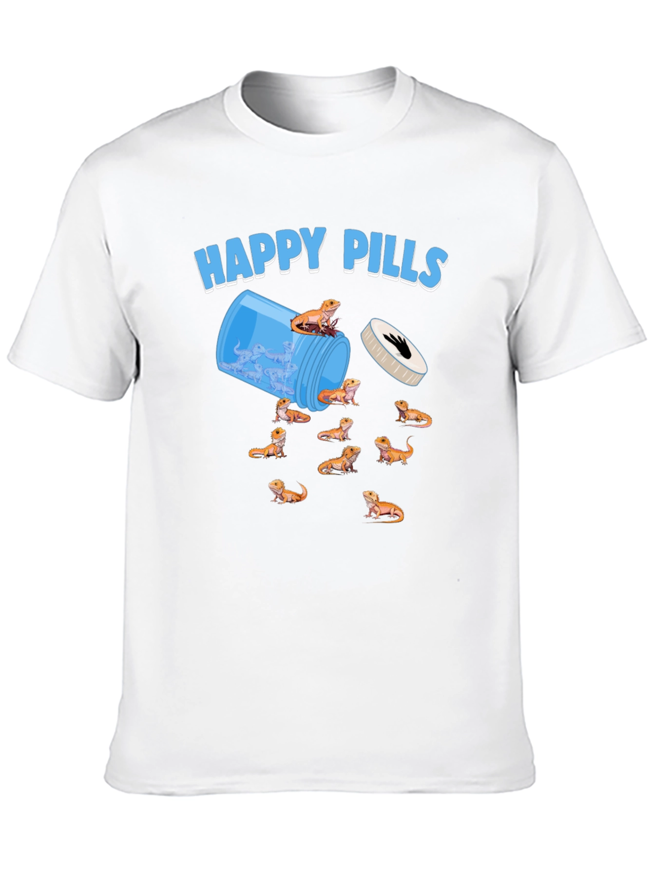 Happy Pills Bearded Dragon T-Shirt