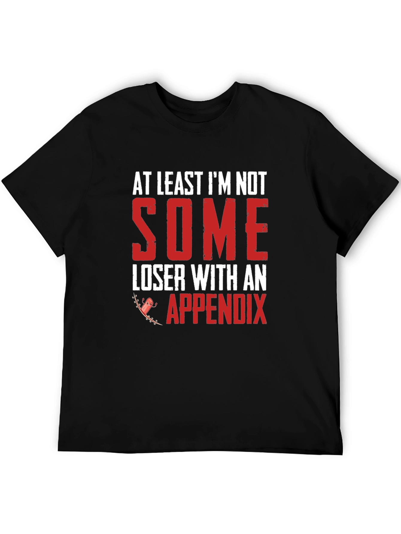 Funny Appendix Graphic T-Shirt