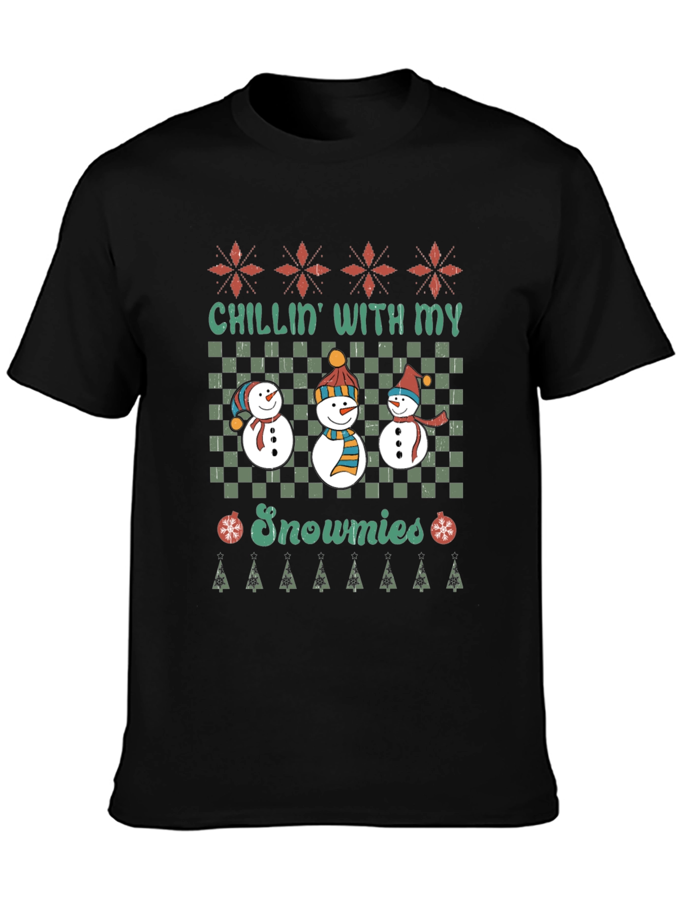 Chillin With My Snowmies Graphic Tee