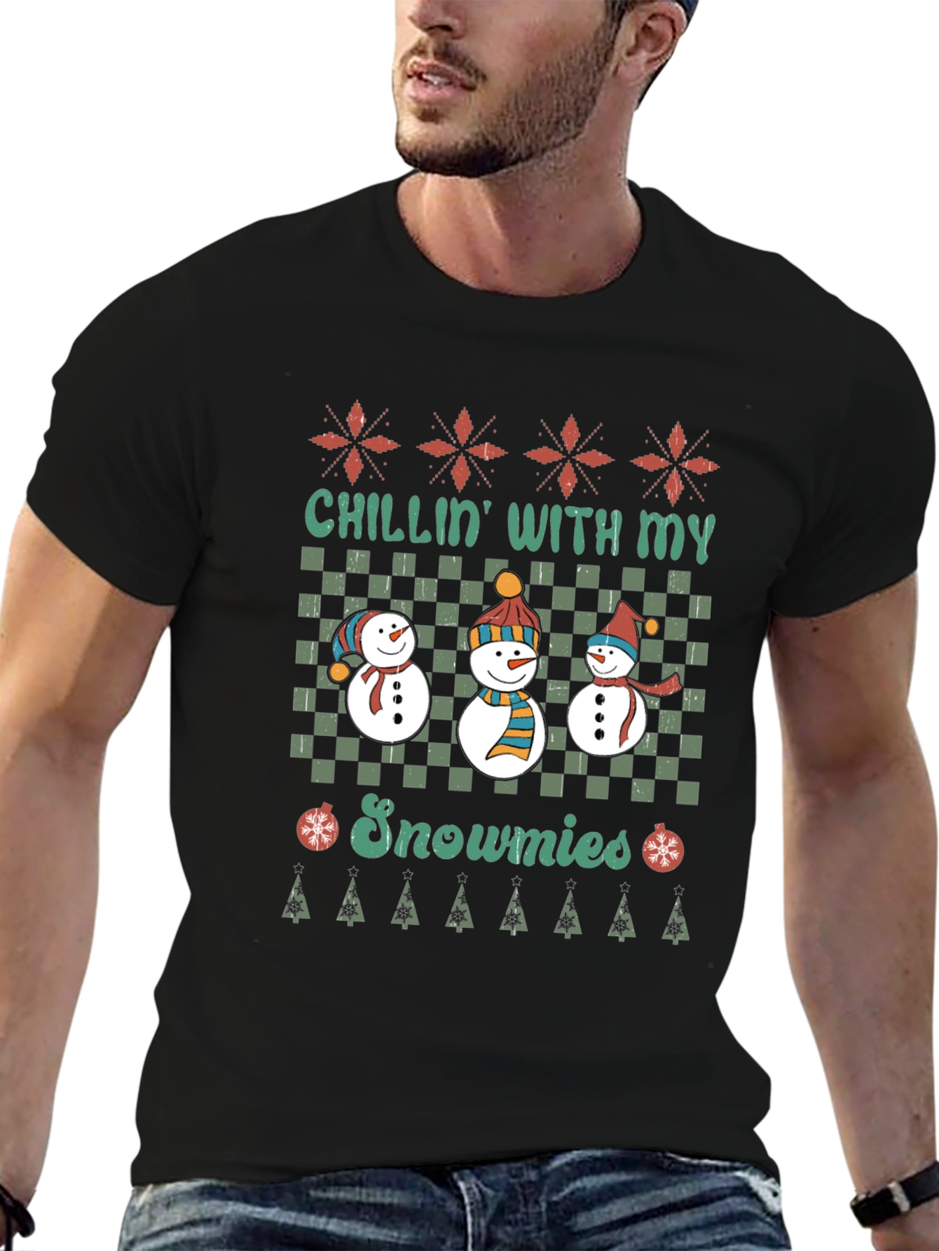 Chillin With My Snowmies Graphic Tee