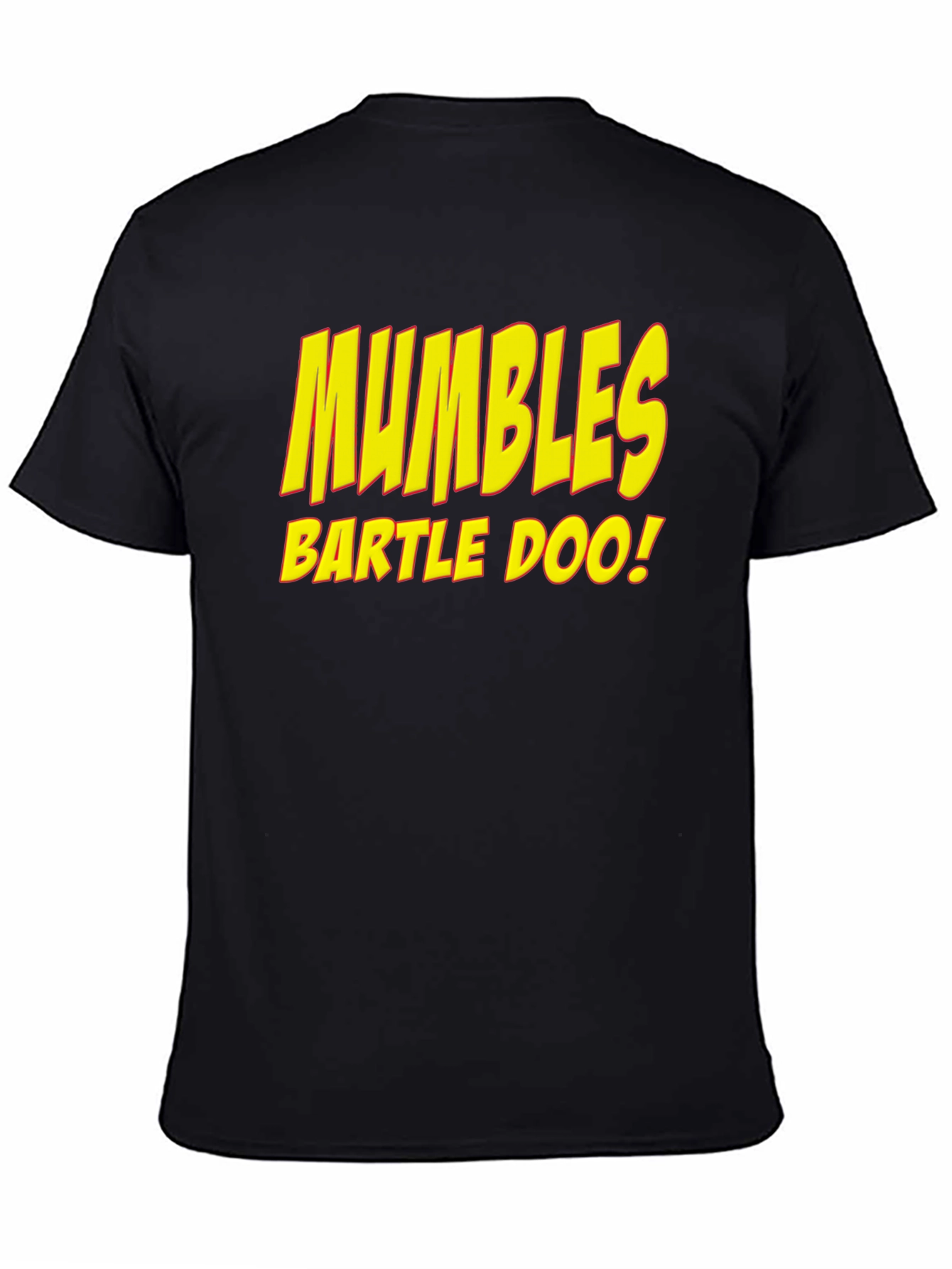 Mumbles Bartle Doo Black T-Shirt