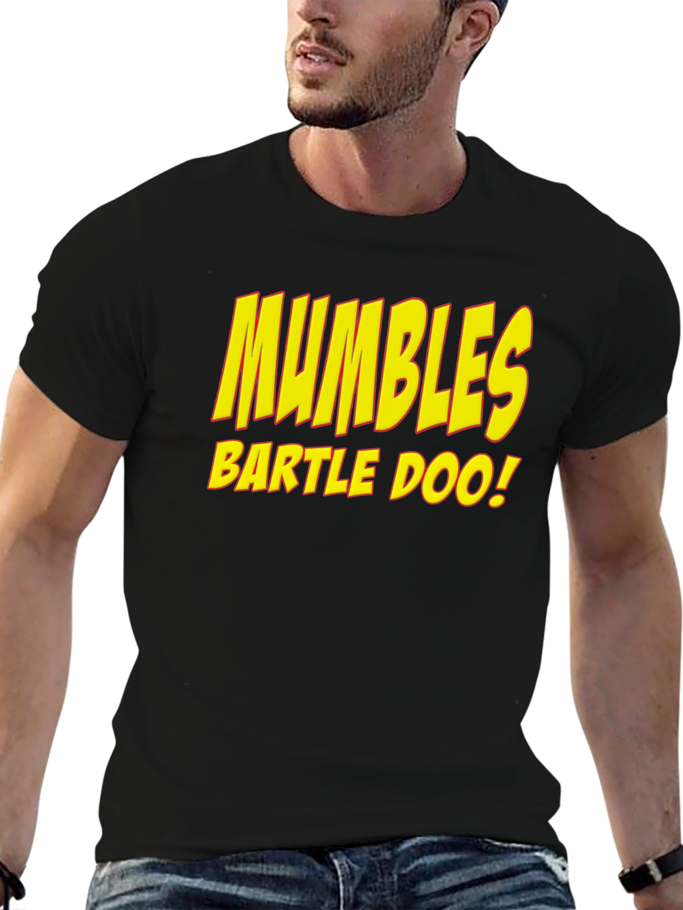 Mumbles Bartle Doo Black T-Shirt