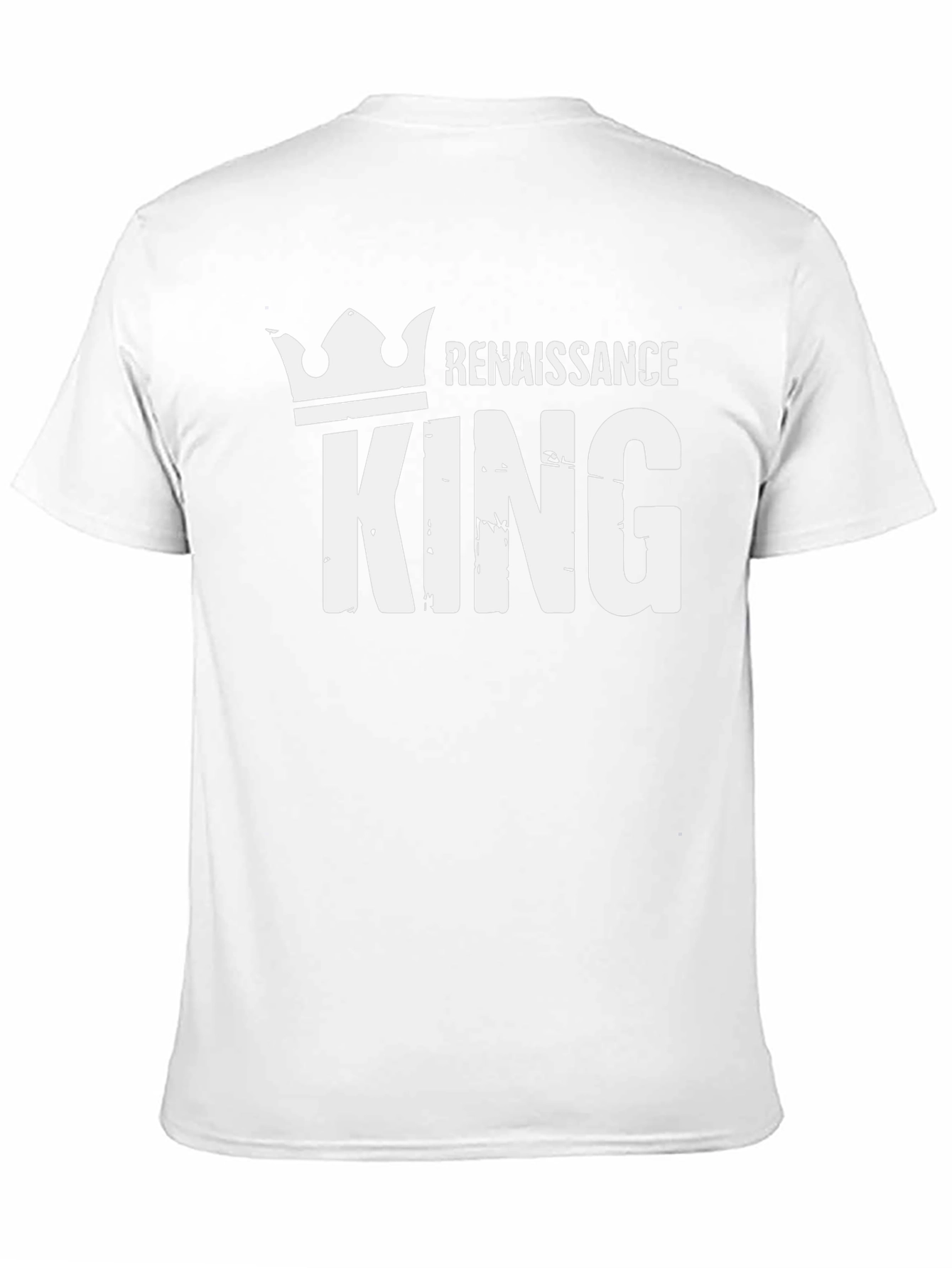 Renaissance King Black T-Shirt - Stylish Graphic Tee
