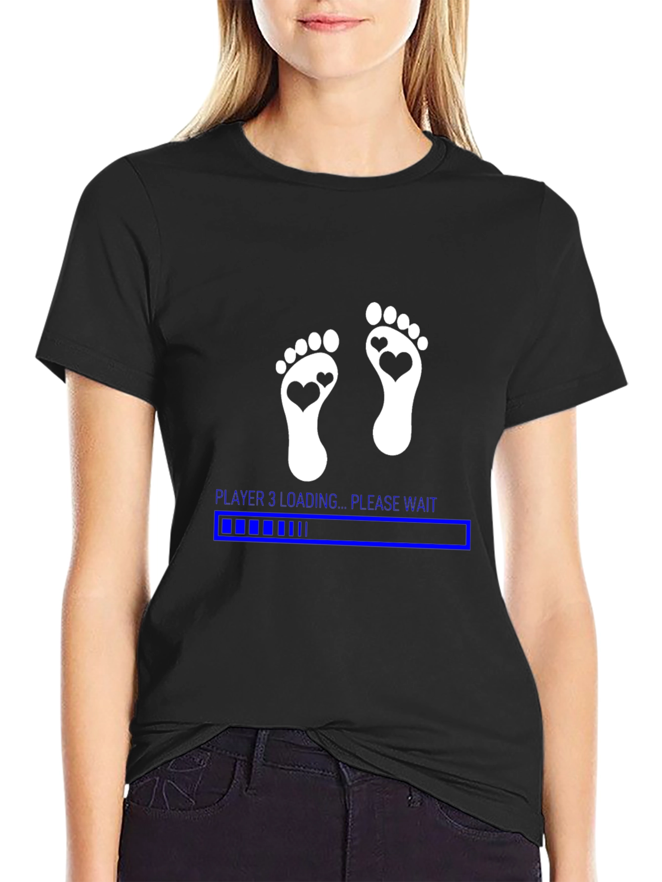 Player 3 Loading Black Graphic Tee