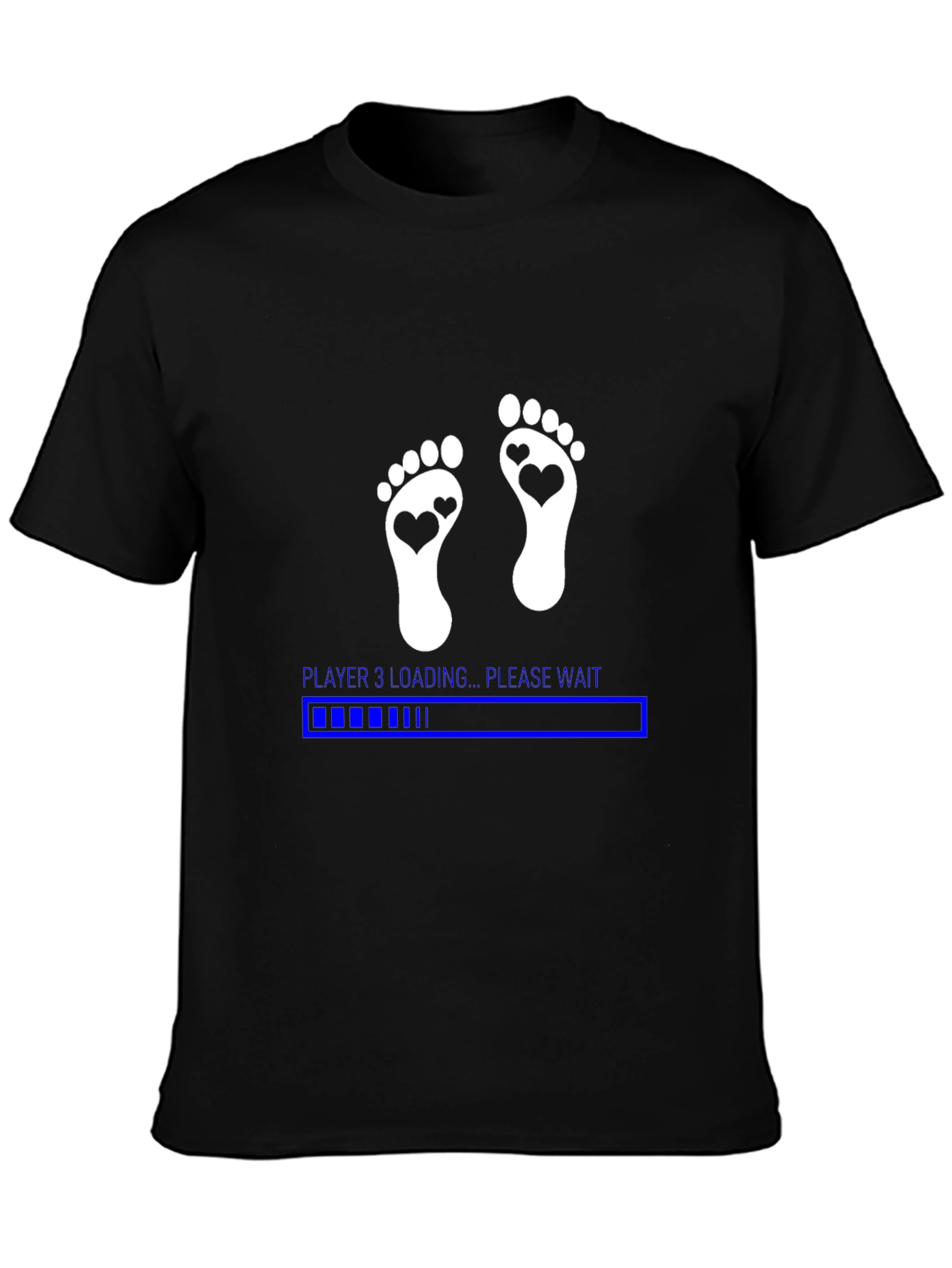 Player 3 Loading Black Graphic Tee