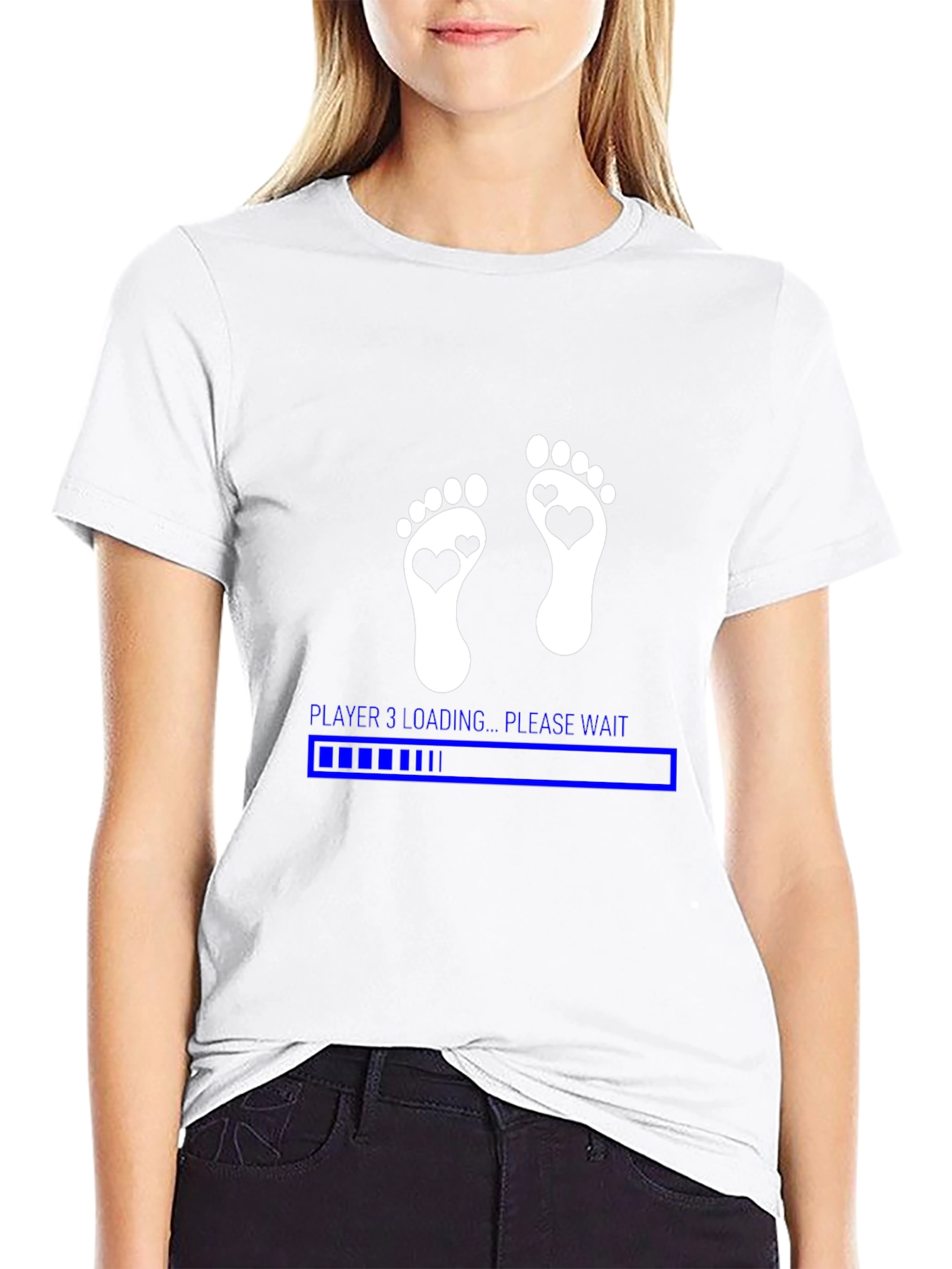 Player 3 Loading Black Graphic Tee