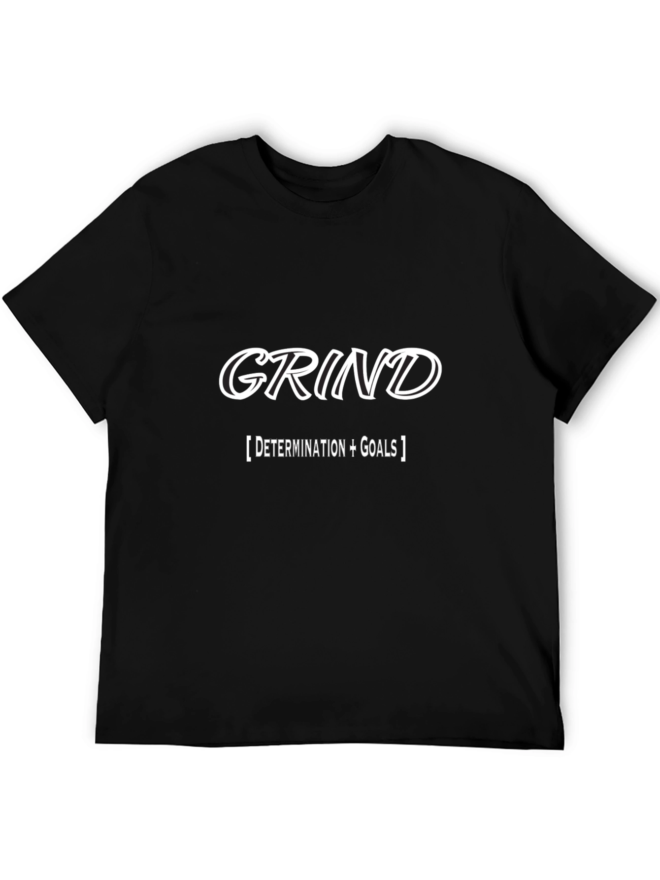 Grind Determination Goals Graphic Tee