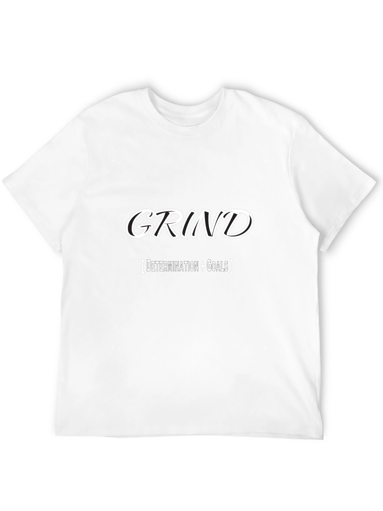 Grind Determination Goals Graphic Tee