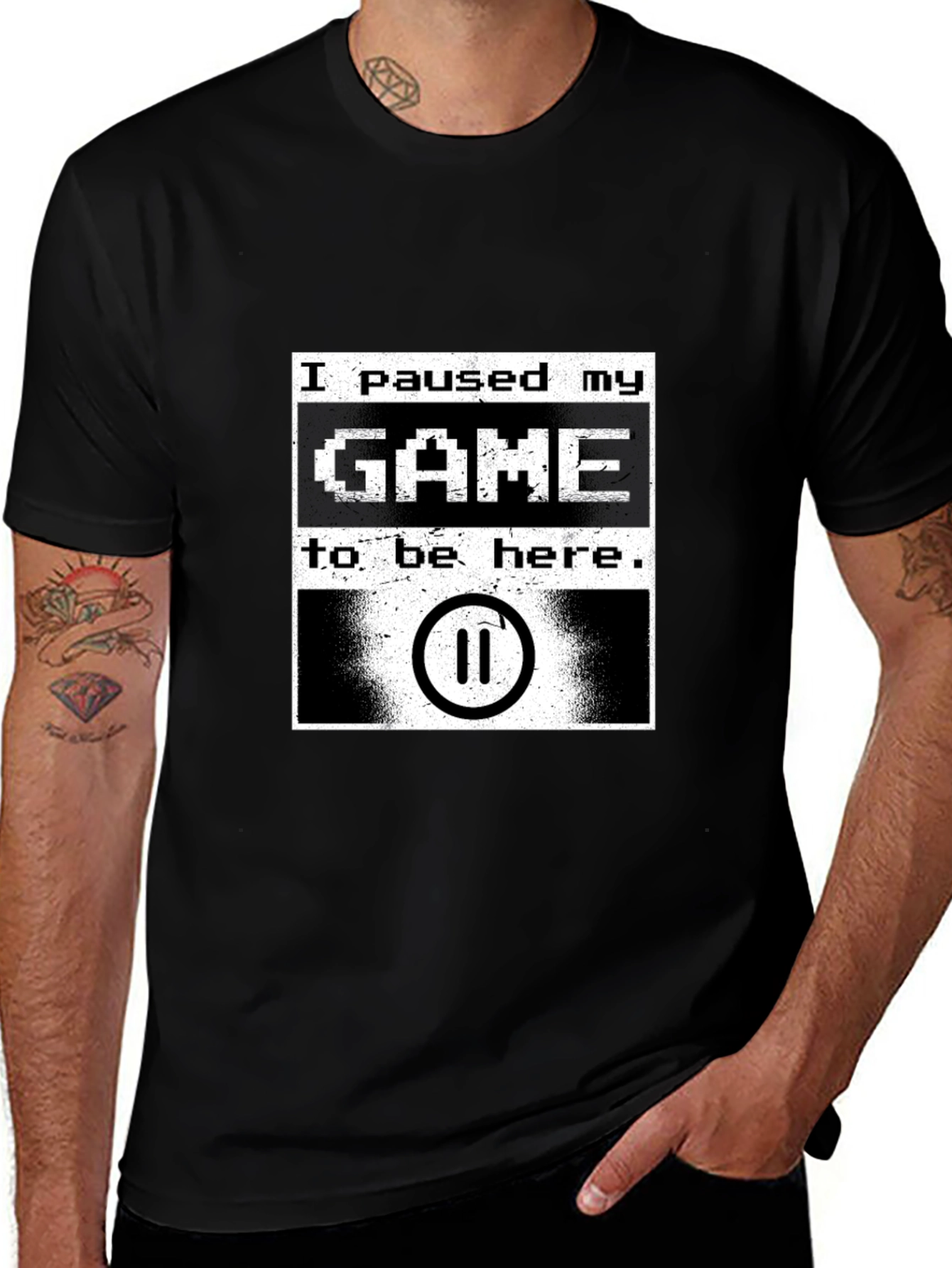 Gamer T-Shirt - I Paused My Game