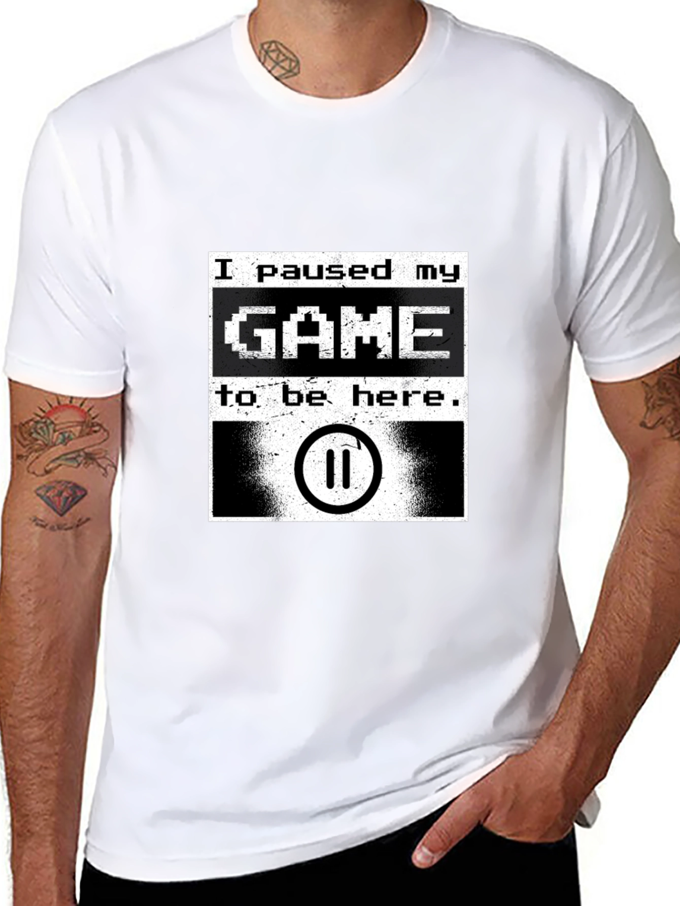 Gamer T-Shirt - I Paused My Game