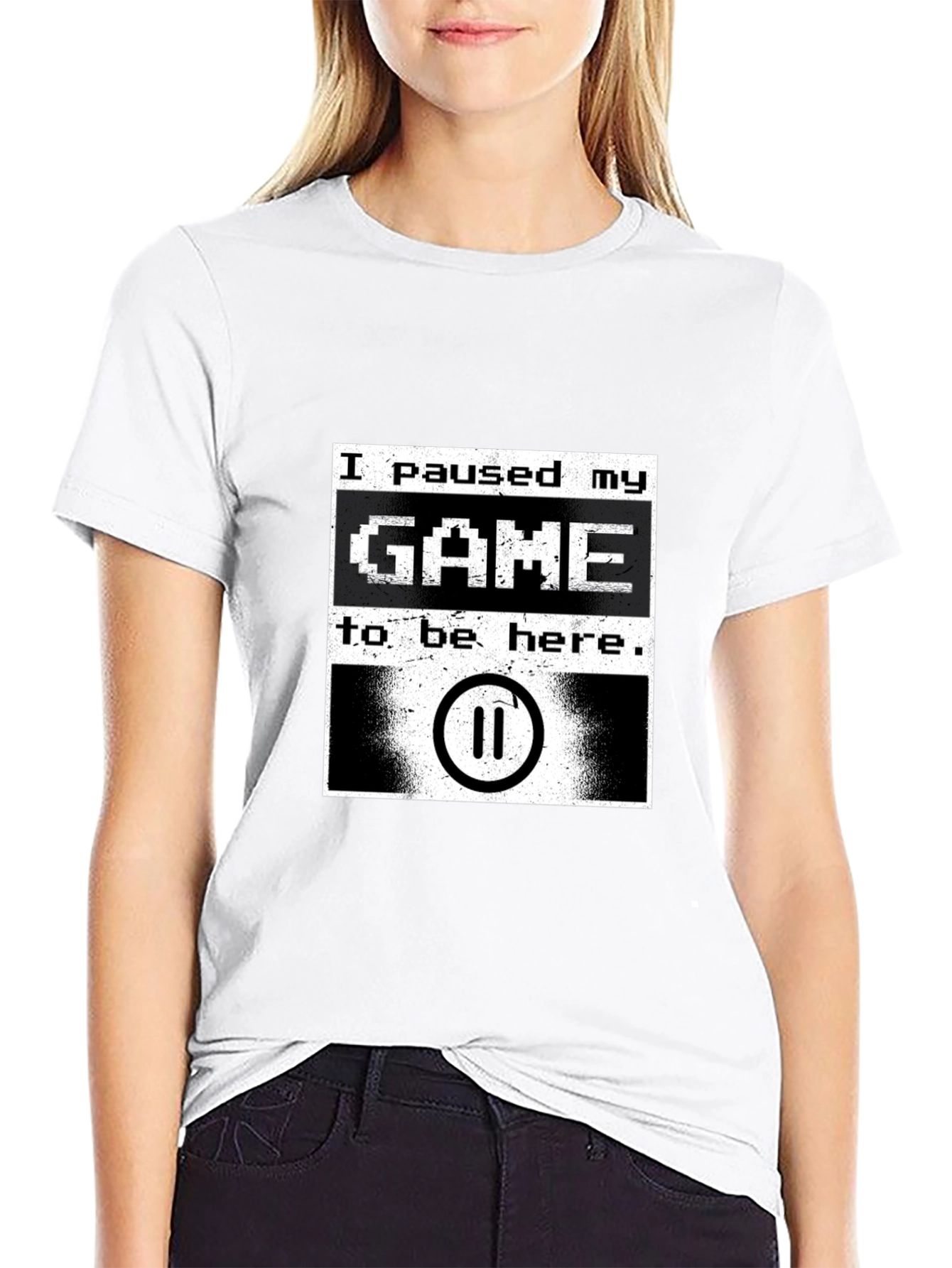 Gamer T-Shirt - I Paused My Game