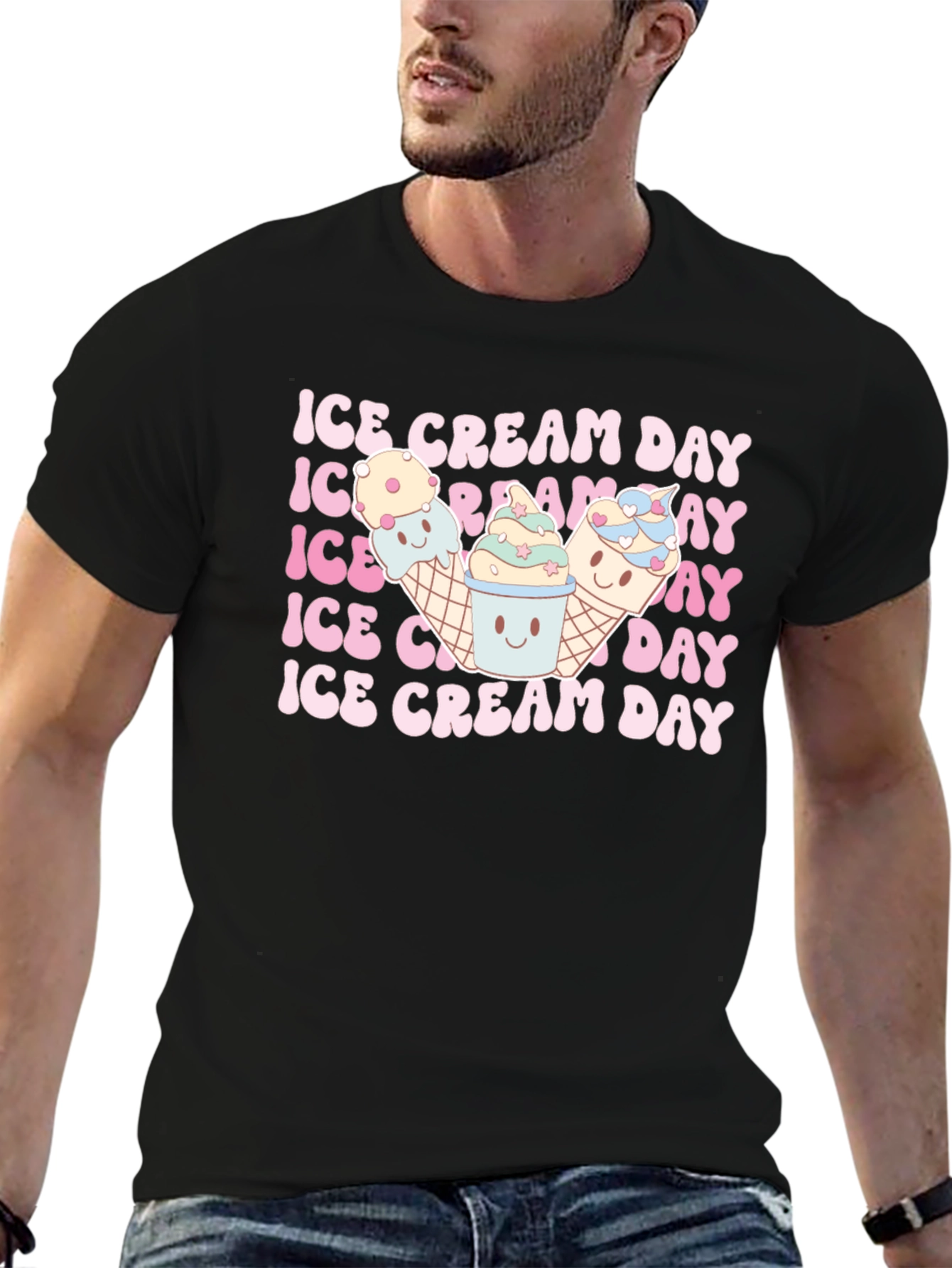 Ice Cream Day Graphic Tee
