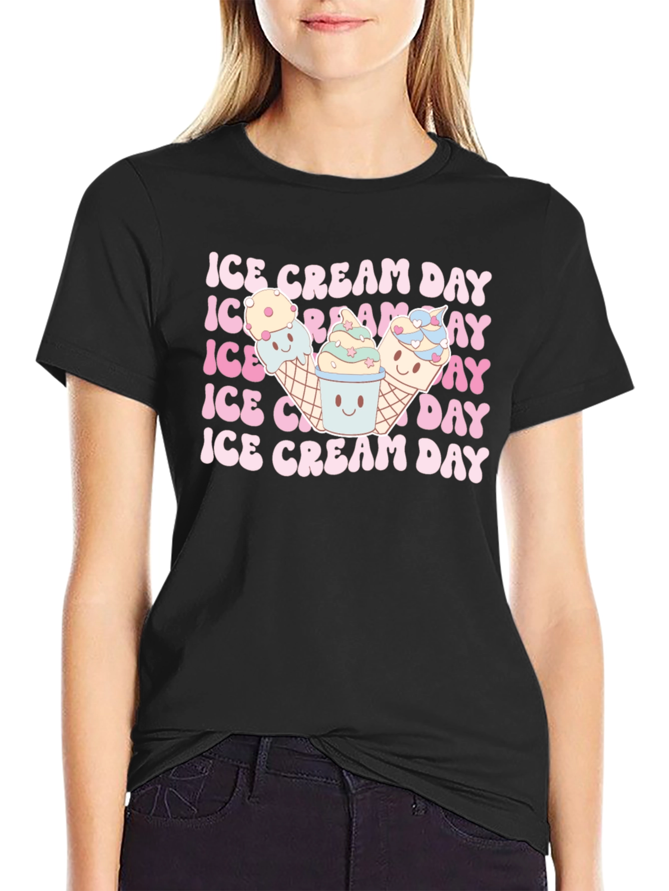 Ice Cream Day Graphic Tee